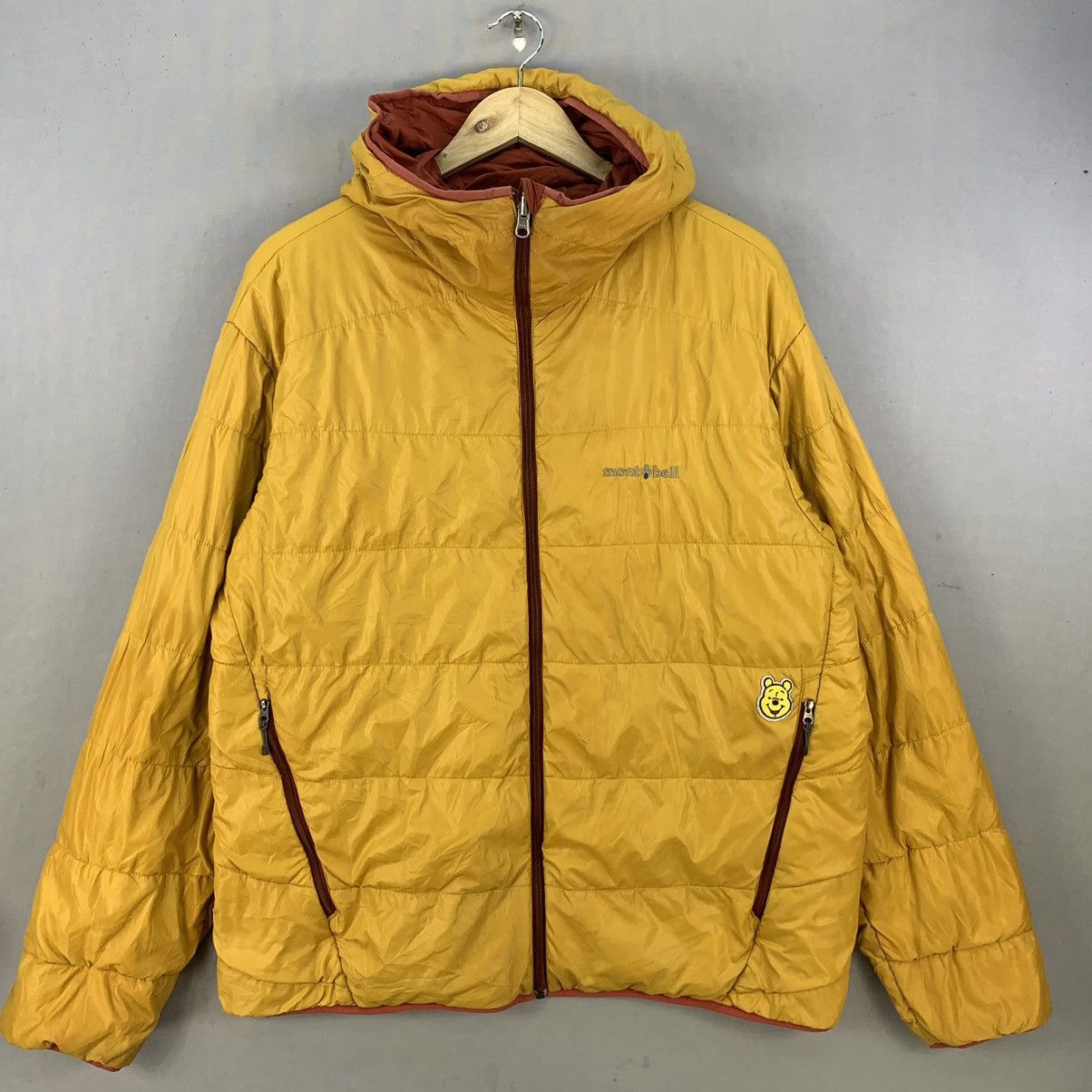Montbell Vintage Montbell Puffer Reversible Zipper Hooded Jacket Size US XL / EU 56 / 4 - 10 Thumbnail