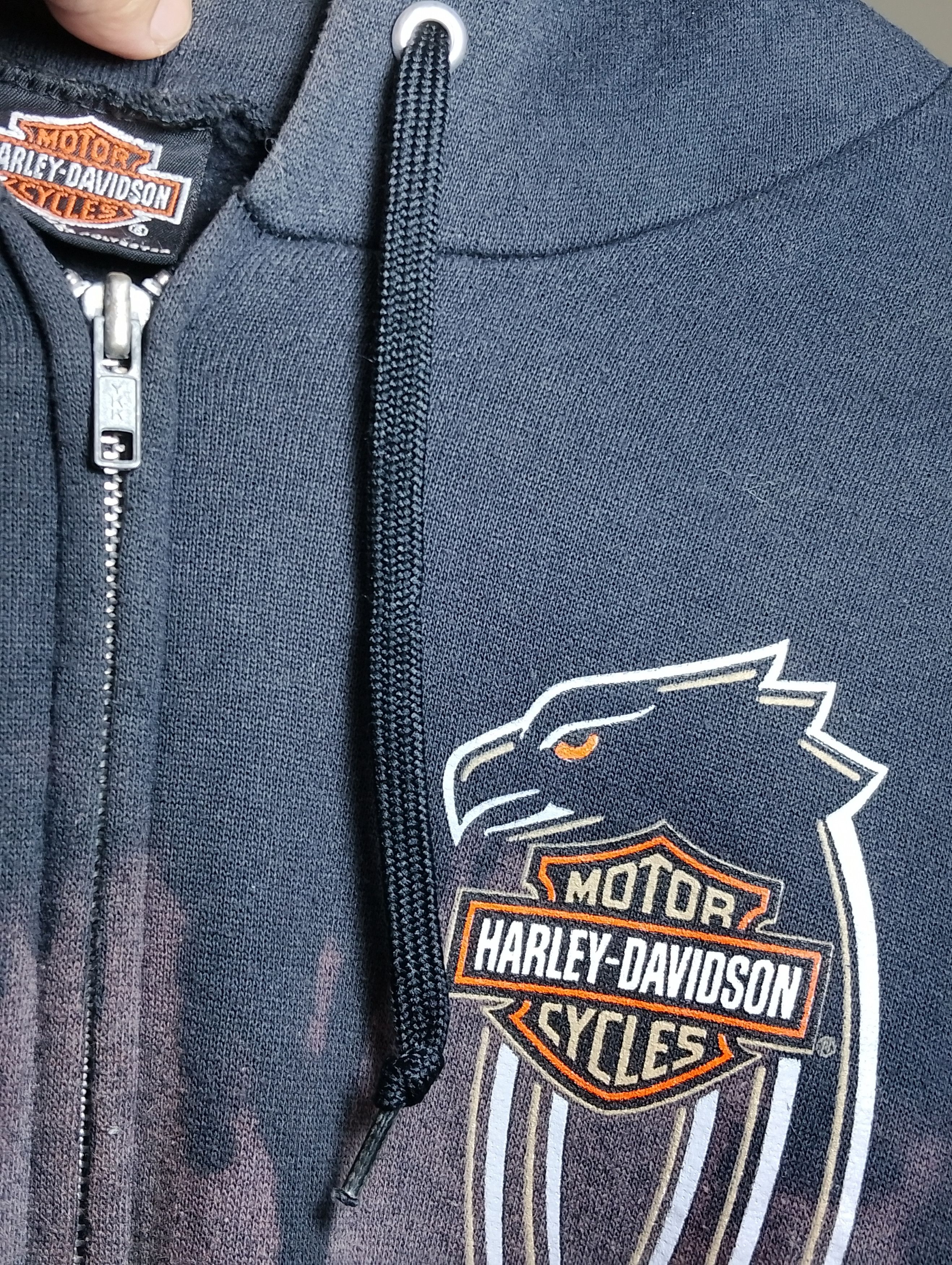 Harley Davidson Harley-Davidson Motor Cycles Made in USA Size US XL / EU 56 / 4 - 3 Thumbnail