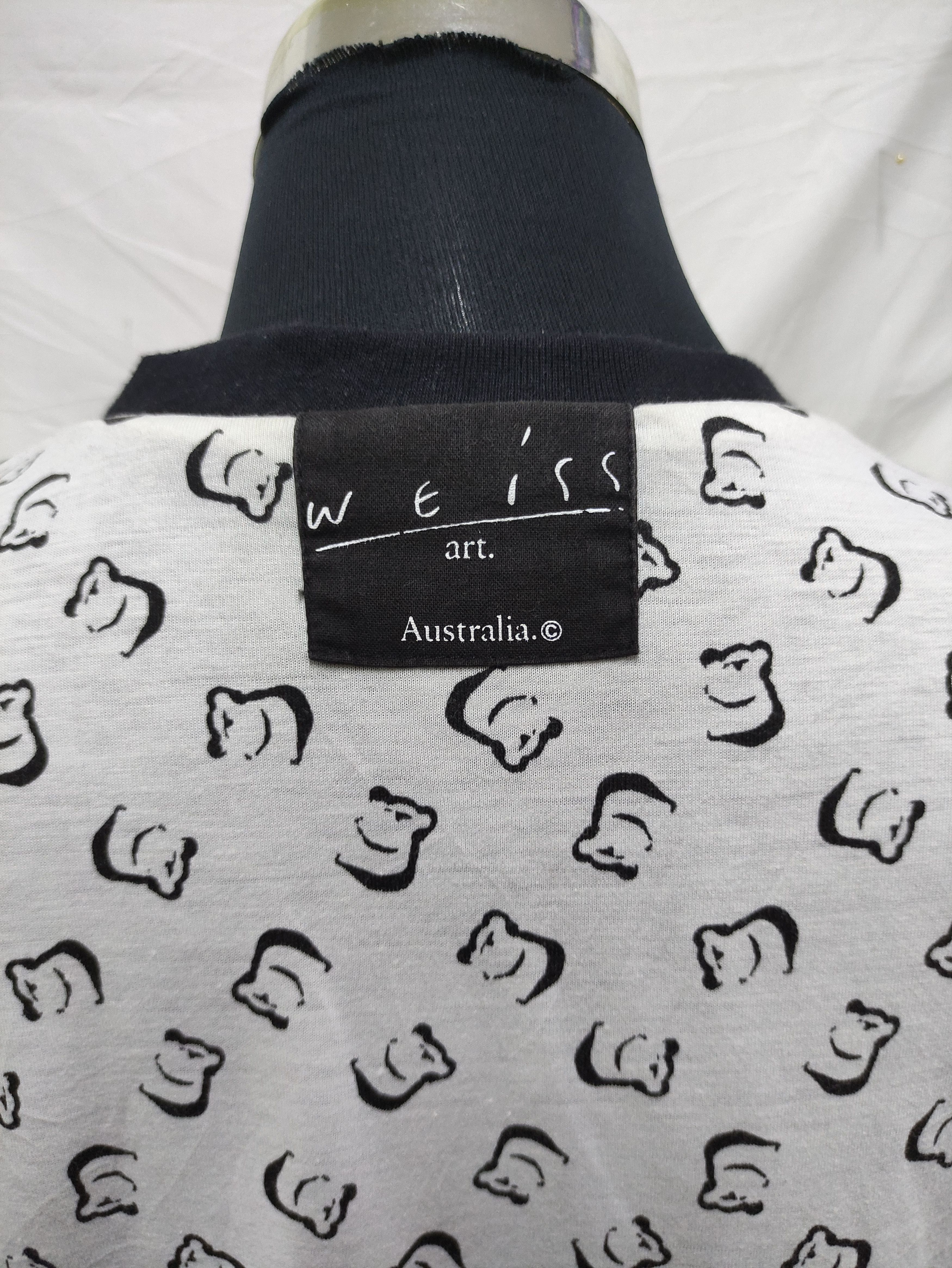 Vintage RARE VINTAGE 80s 1987 WEISS ART KOALA REVERSIBLE SWEATSHIRT Size US L / EU 52-54 / 3 - 8 Thumbnail