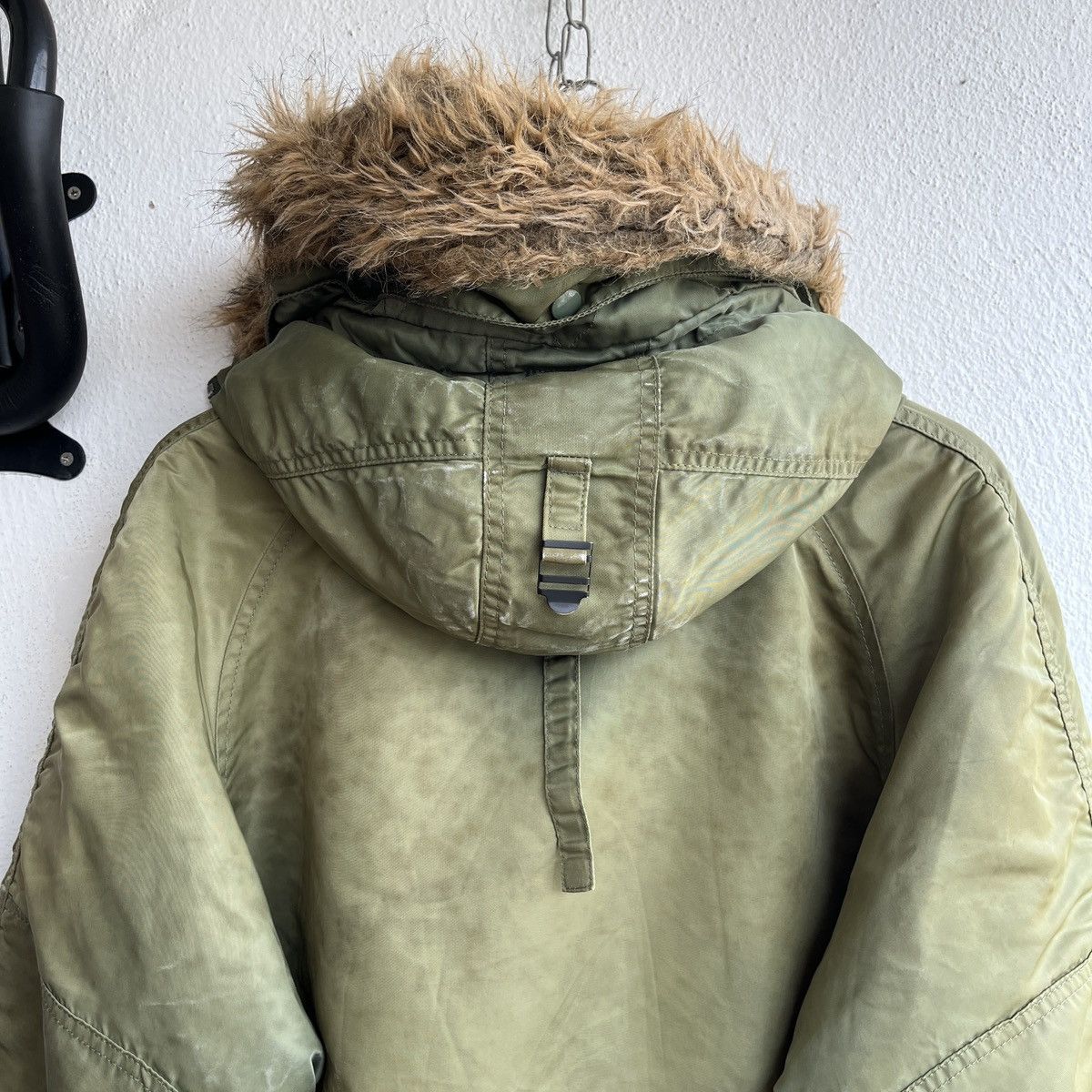 Alpha Industries × Avirex AVIREX ALPHA INDUSTRIES N-3B BOMBER FLIGHT JACKET USA Size US M / EU 48-50 / 2 - 22 Thumbnail