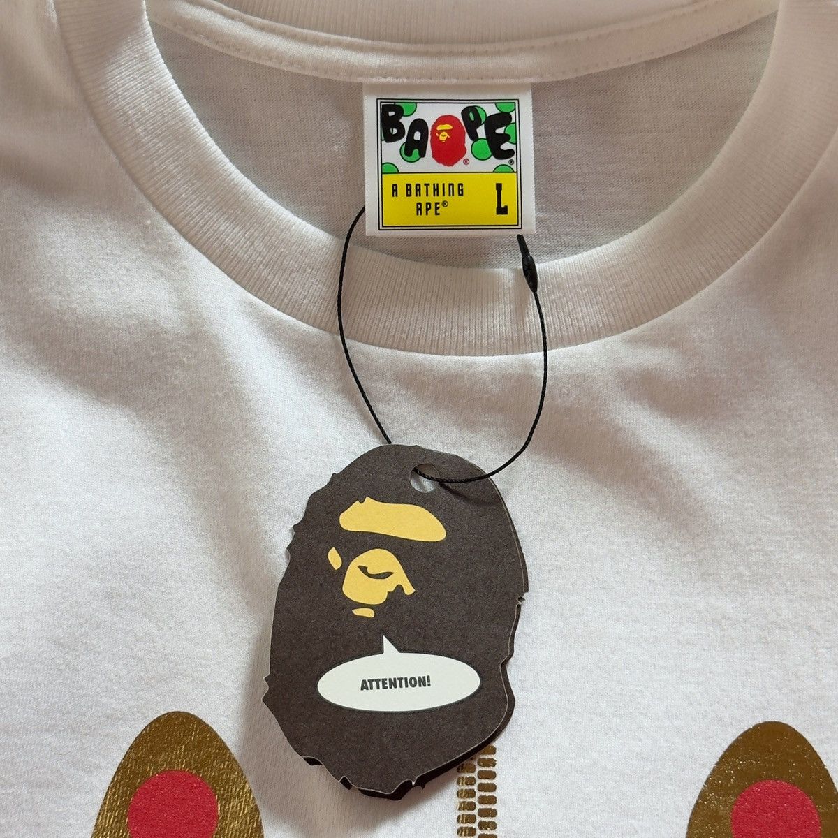 Bape Bape Shark 4th Anniversary Dubai Tee White 2023 Size US L / EU 52-54 / 3 - 7 Thumbnail