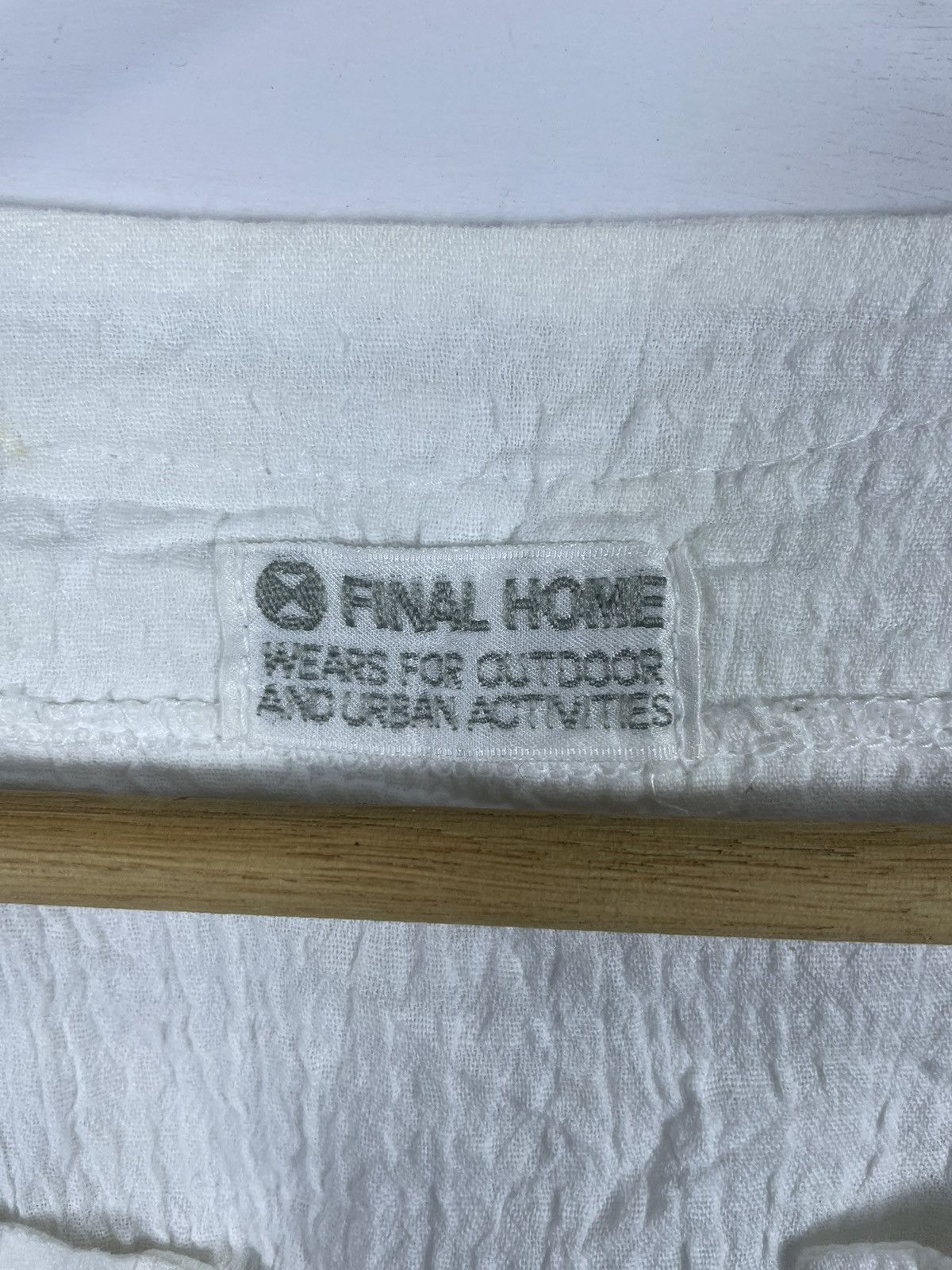Final Home × Issey Miyake × Japanese Brand Vintage Final Home - Blouse T-Shirt Size US S / EU 44-46 / 1 - 3 Thumbnail