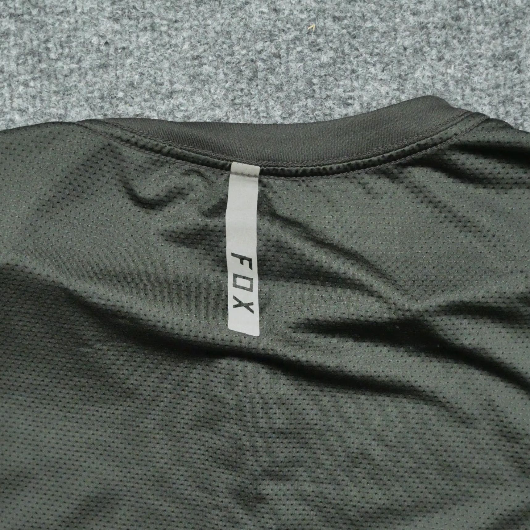 Fox Racing VINTAGE Fox Shirt Mens XL Black 1/4 Zip Lightweight Activewear Motorcycle T-Shirt Short Sleeve Collared Zip Relaxed Regular Men Size US XL / EU 56 / 4 - 7 Thumbnail
