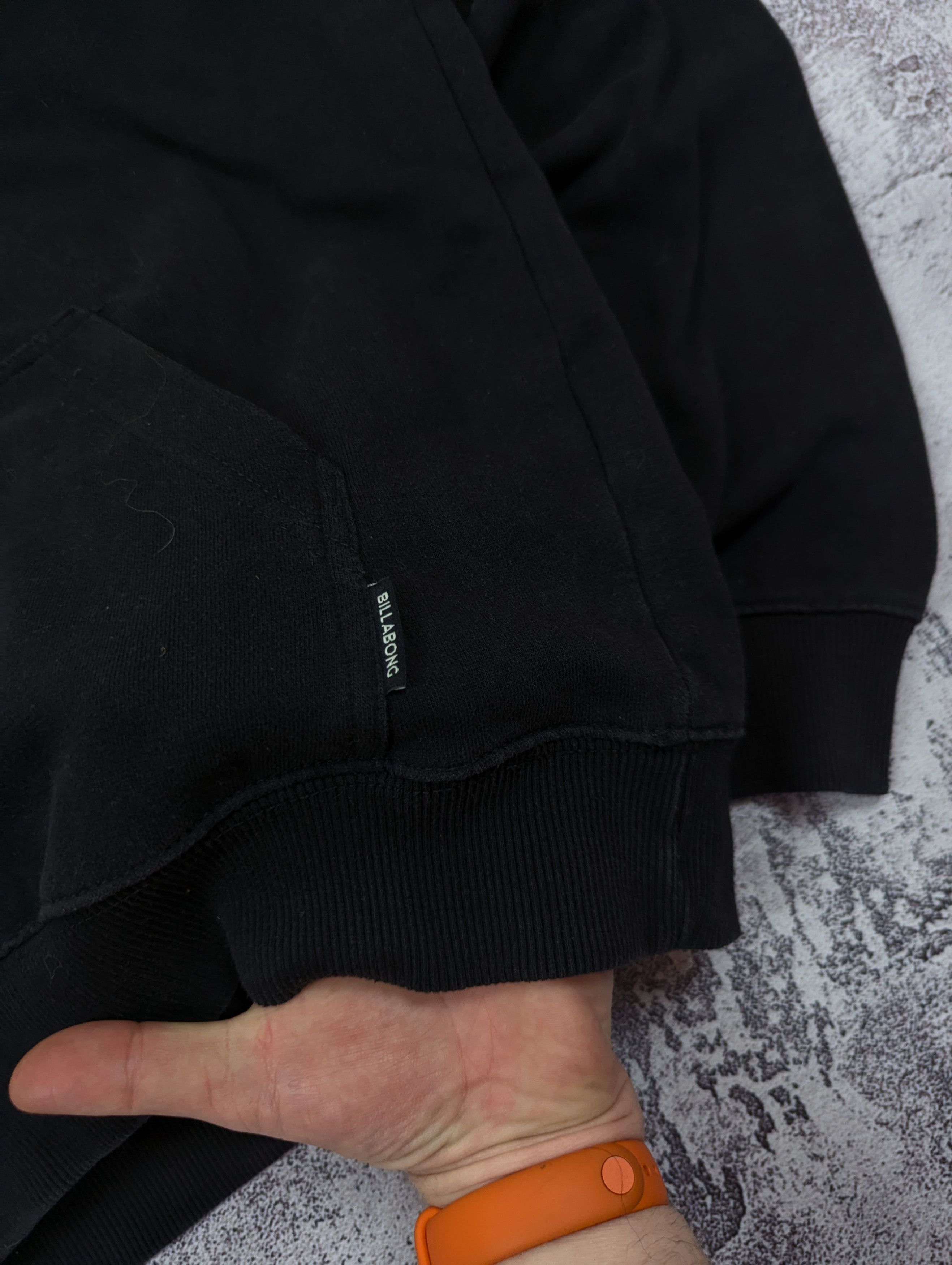 Billabong Billabong Hoodie Black Logo Surf Skate Size L Vintage Size US L / EU 52-54 / 3 - 18 Thumbnail