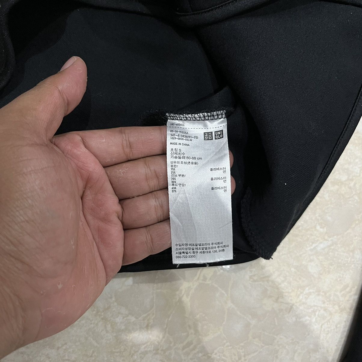 Japanese Brand × Uniqlo Uniqlo Men's Black Full Zip Hooded Jacket Size S Size US S / EU 44-46 / 1 - 4 Thumbnail