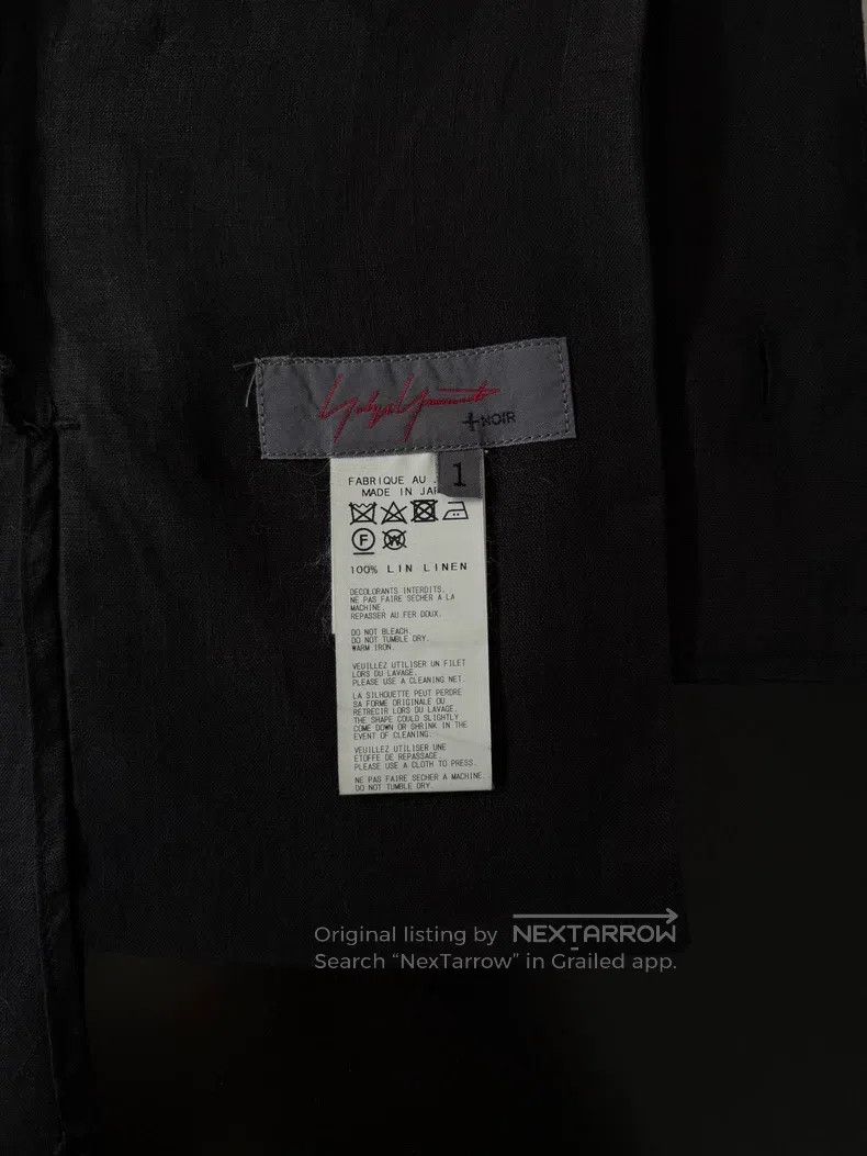 Yohji Yamamoto Yohji Yamamoto 2021SS Show Linen Jacket Size US S / EU 44-46 / 1 - 7 Thumbnail