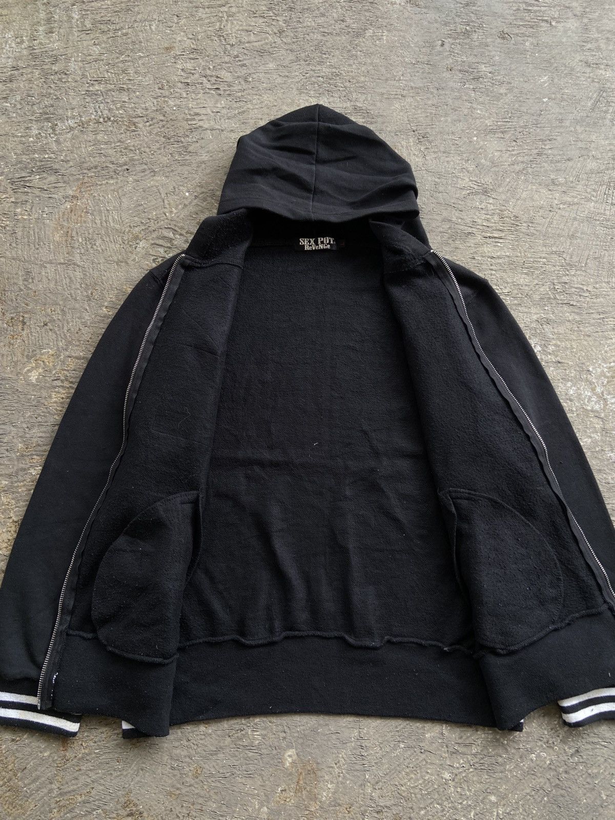 20471120 2000s Sexpot Revenge - Vkei Style Life Of Music Zip Hoodie Size US L / EU 52-54 / 3 - 6 Thumbnail