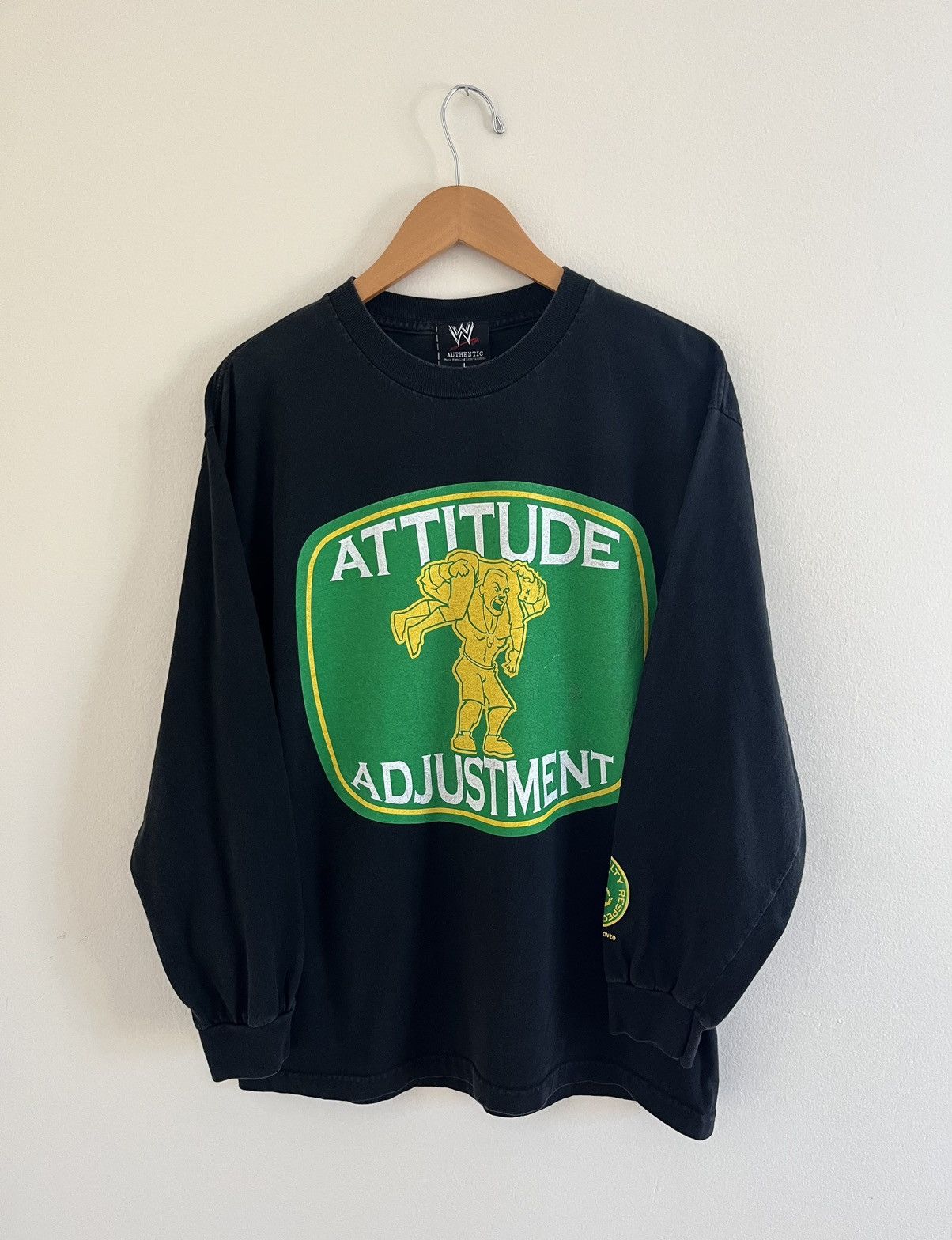 Vintage Vintage Y2K WWE Attitude Adjustment UCME Long Sleeve T-Shirt |  Grailed