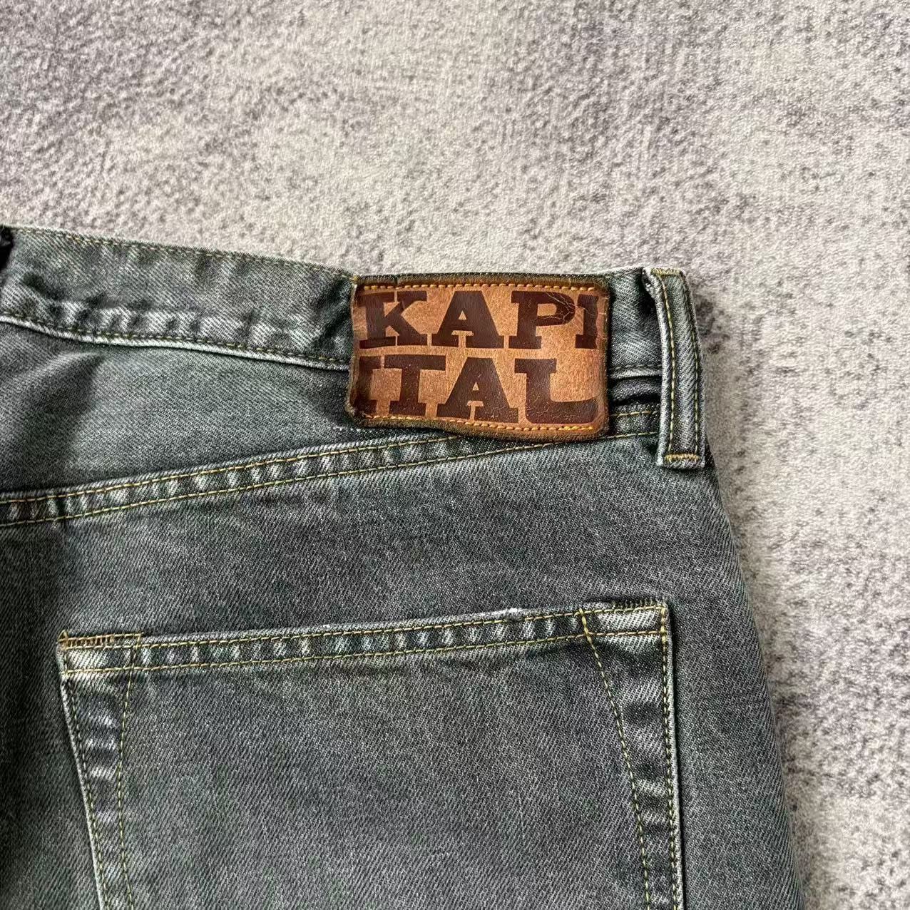 Kapital Kapital 14oz 5p Monkey Cisco Distressed Denim Jeans *size 36 Size US 36 / EU 52 - 6 Thumbnail
