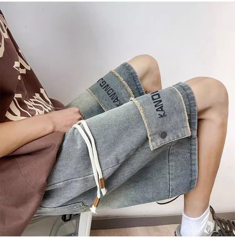 Japanese Brand × Jean Retro straight leg high street jeans Size US 32 / EU 48 - 2 Thumbnail