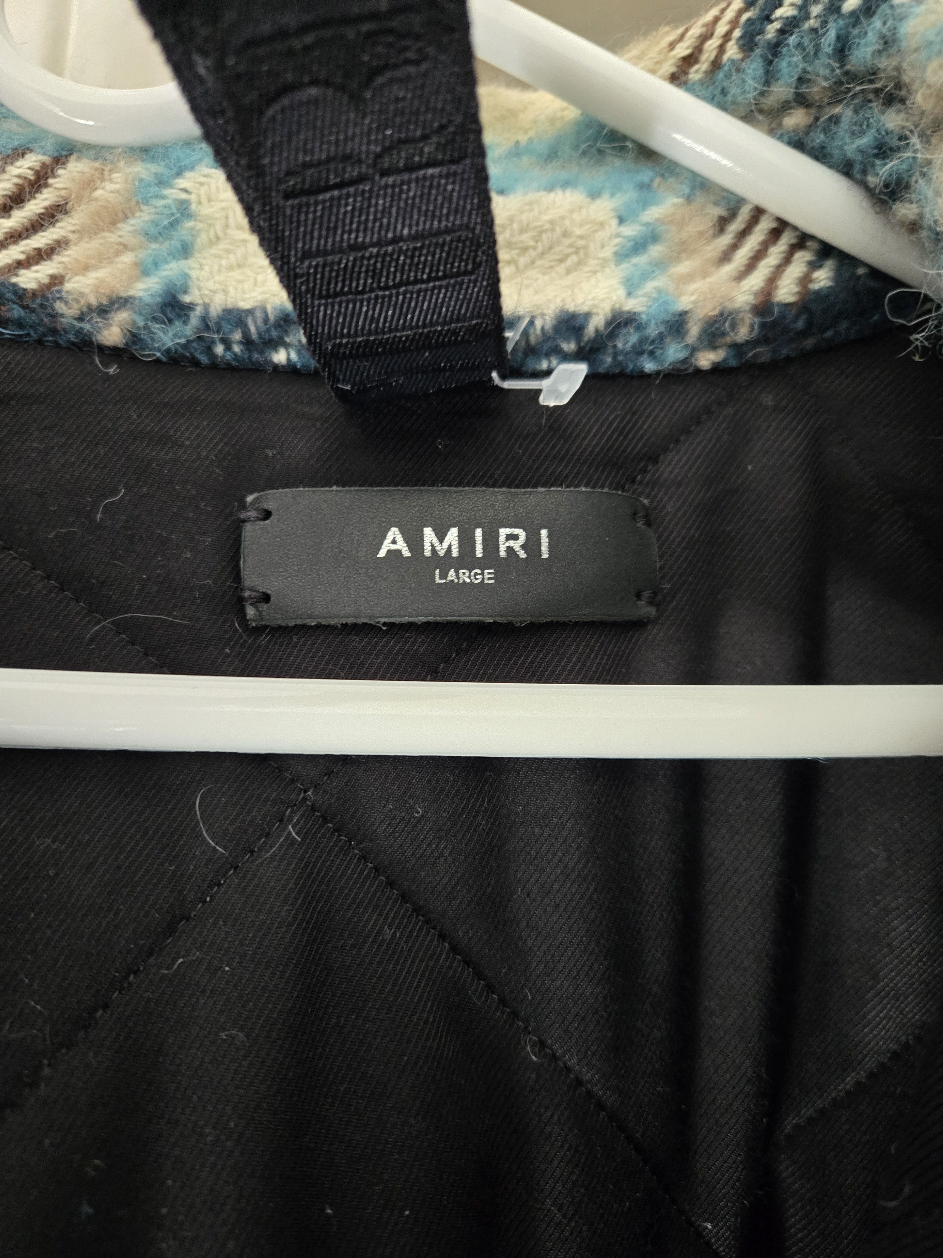 Amiri Amiri Quilted Plaid Flannel Jacket Size US L / EU 52-54 / 3 - 4 Thumbnail