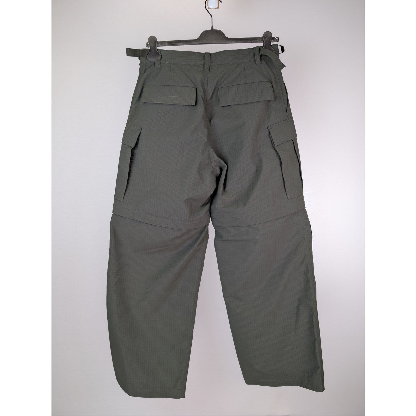 Balenciaga o1rshd1 Light Cargo Pants in Green Size US 30 / EU 46 - 15 Thumbnail