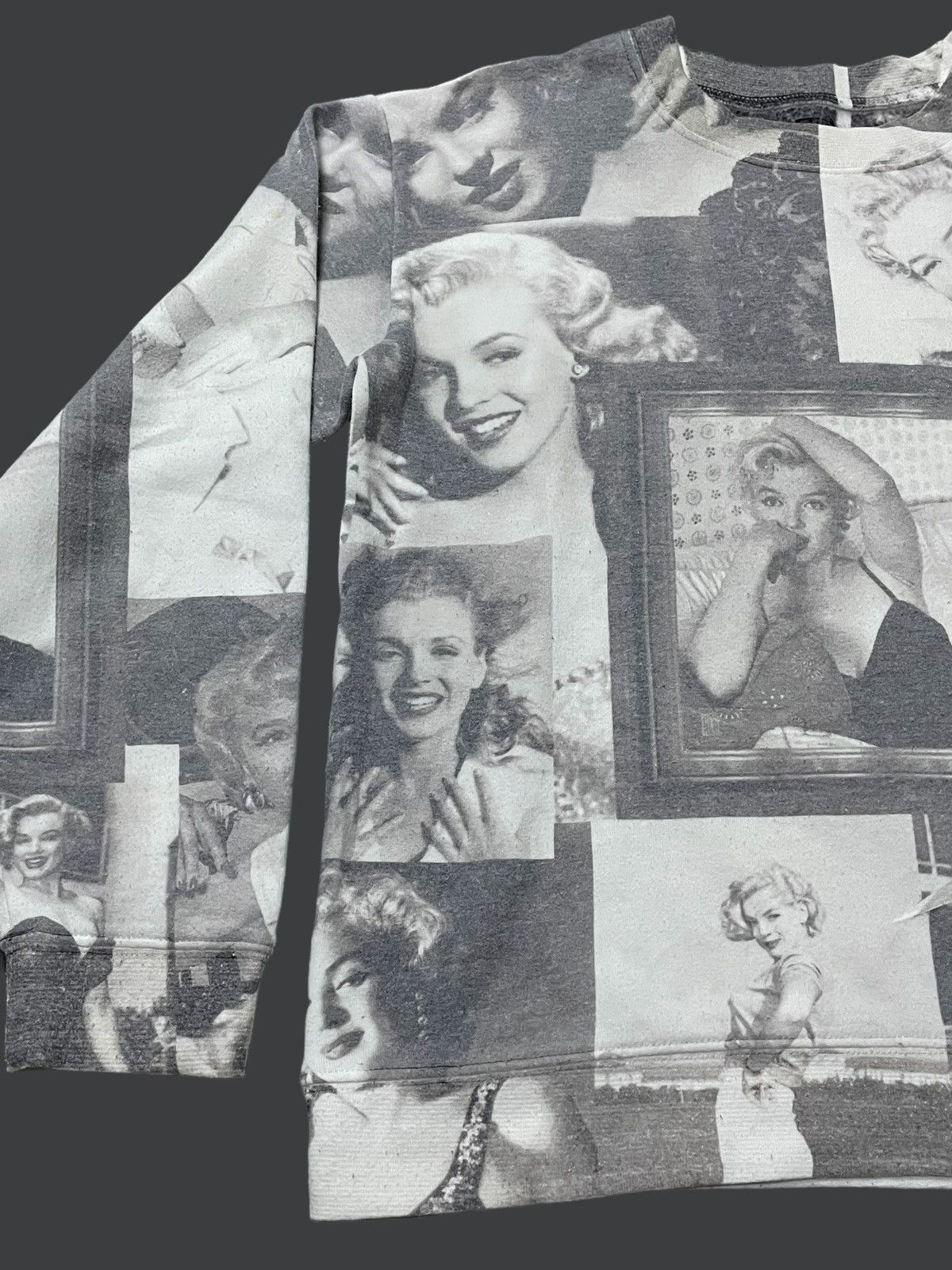 Beauty Beast Marilyn Monroe All Overprint Sweatshirt Size US M / EU 48-50 / 2 - 5 Thumbnail