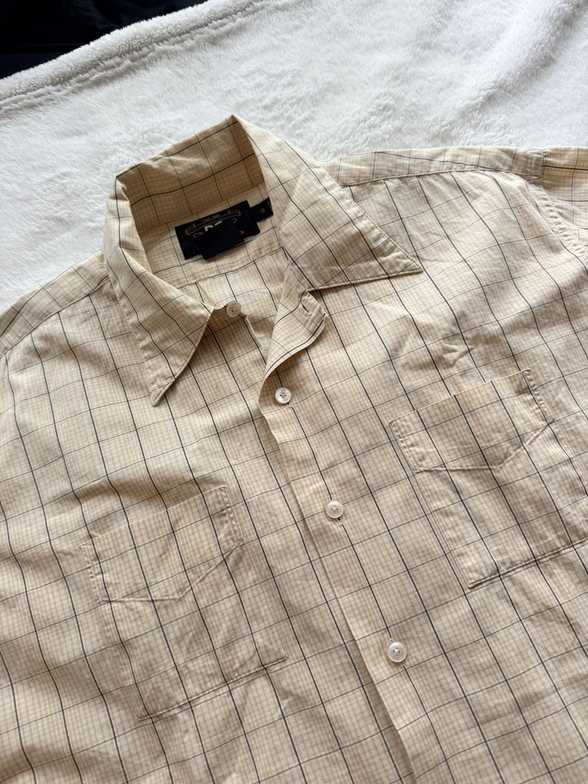 RRL Ralph Lauren RRL button up shirt tan Size US S / EU 44-46 / 1 - 2 Thumbnail