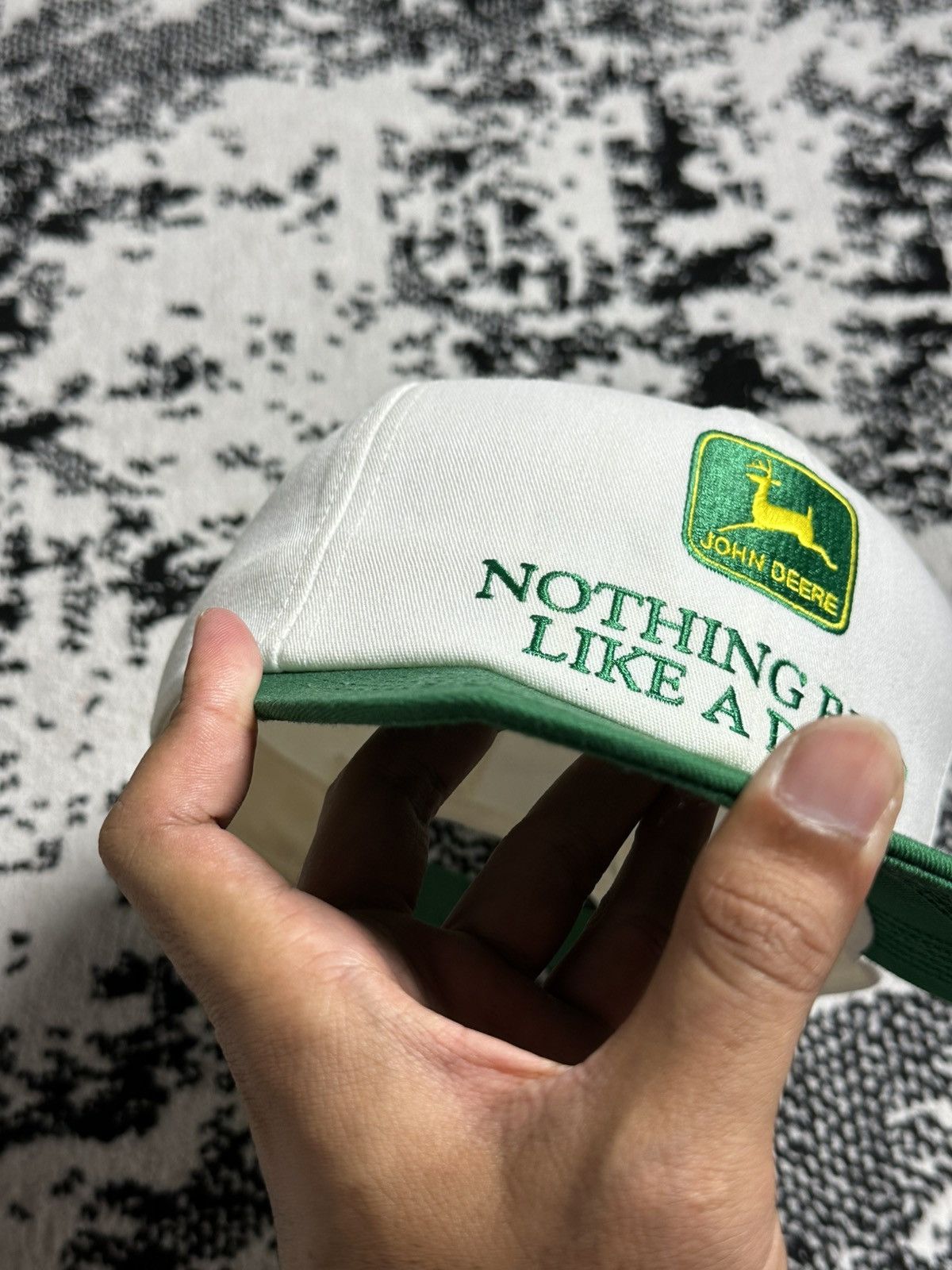 Vintage Vintage John Deere K-Products USA Hat Size ONE SIZE - 8 Thumbnail