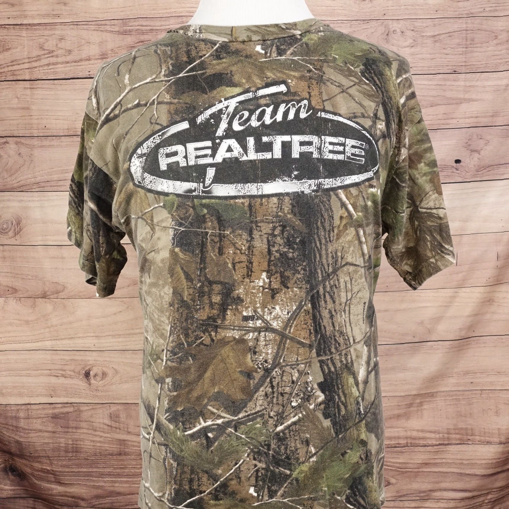 Realtree Realtree Men's XL Camouflage T-Shirt Outdoor Hunting Short Sleeve Camo 2000s Size US XL / EU 56 / 4 - 2 Thumbnail