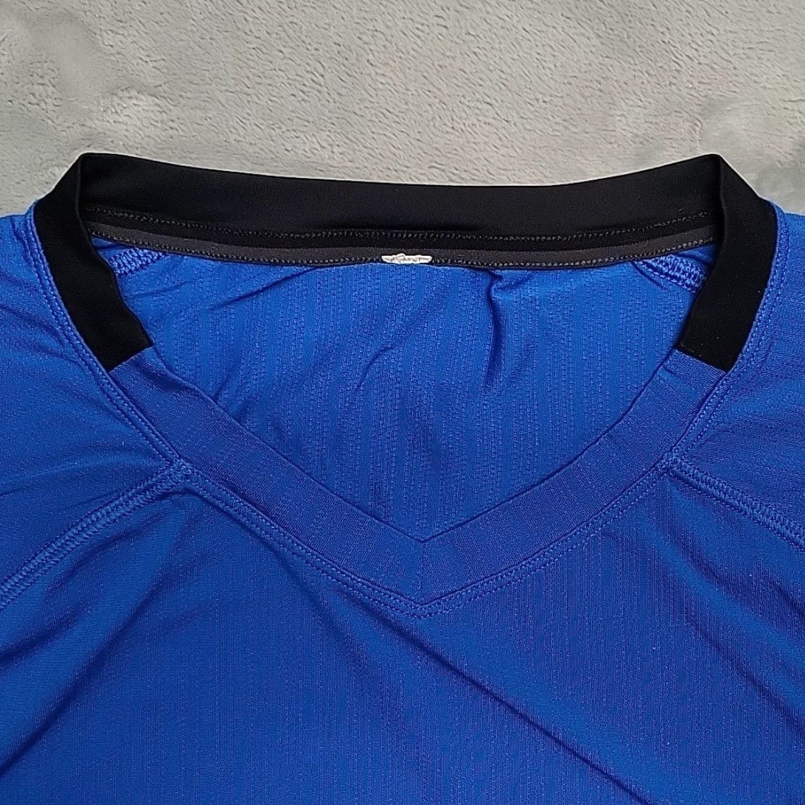 Lululemon Lululemon Shirt Mens Small Blue Performance V-neck Pullover Athletic Wicking TEE Size US S / EU 44-46 / 1 - 3 Thumbnail