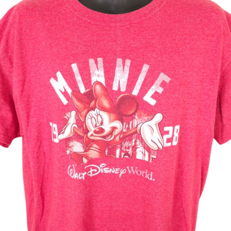 Disney Disney Shirt Mens Size Large Red Minnie Mouse Walt Disney World Size US L / EU 52-54 / 3 - 2 Thumbnail