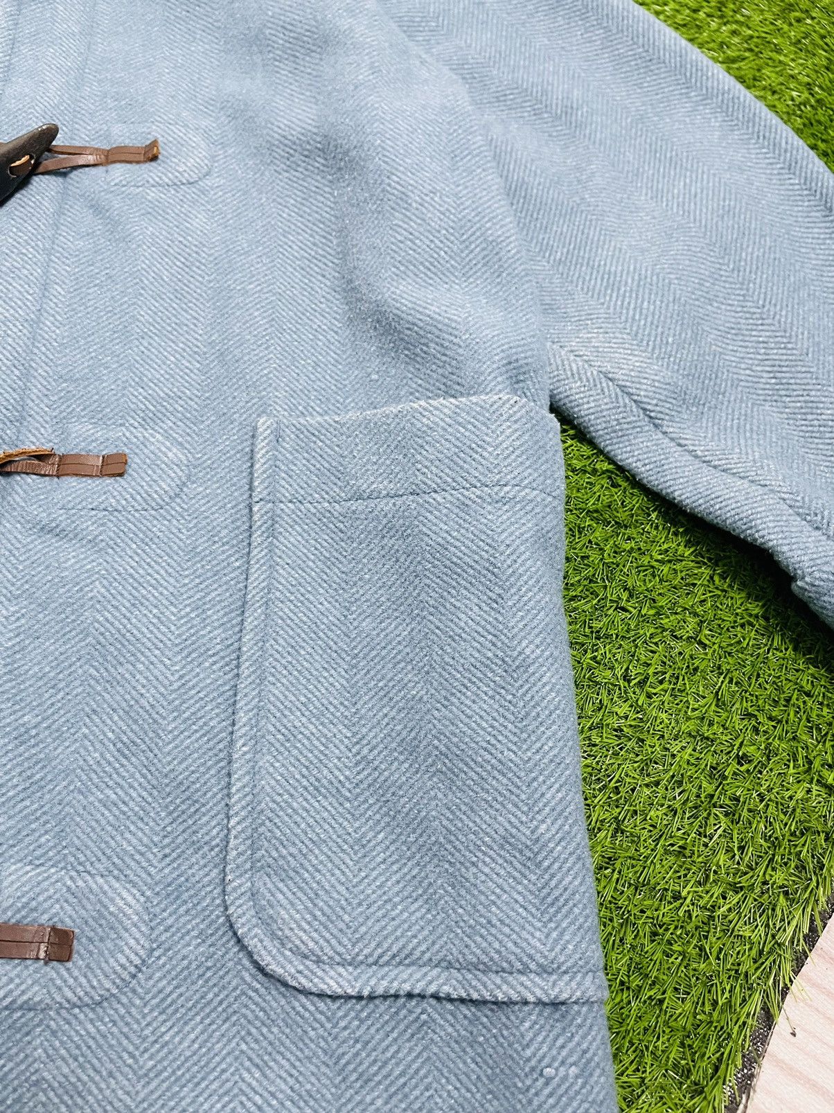 Japanese Brand Lipstar Duffle Long Wool Jacket (22) Size US L / EU 52-54 / 3 - 6 Thumbnail