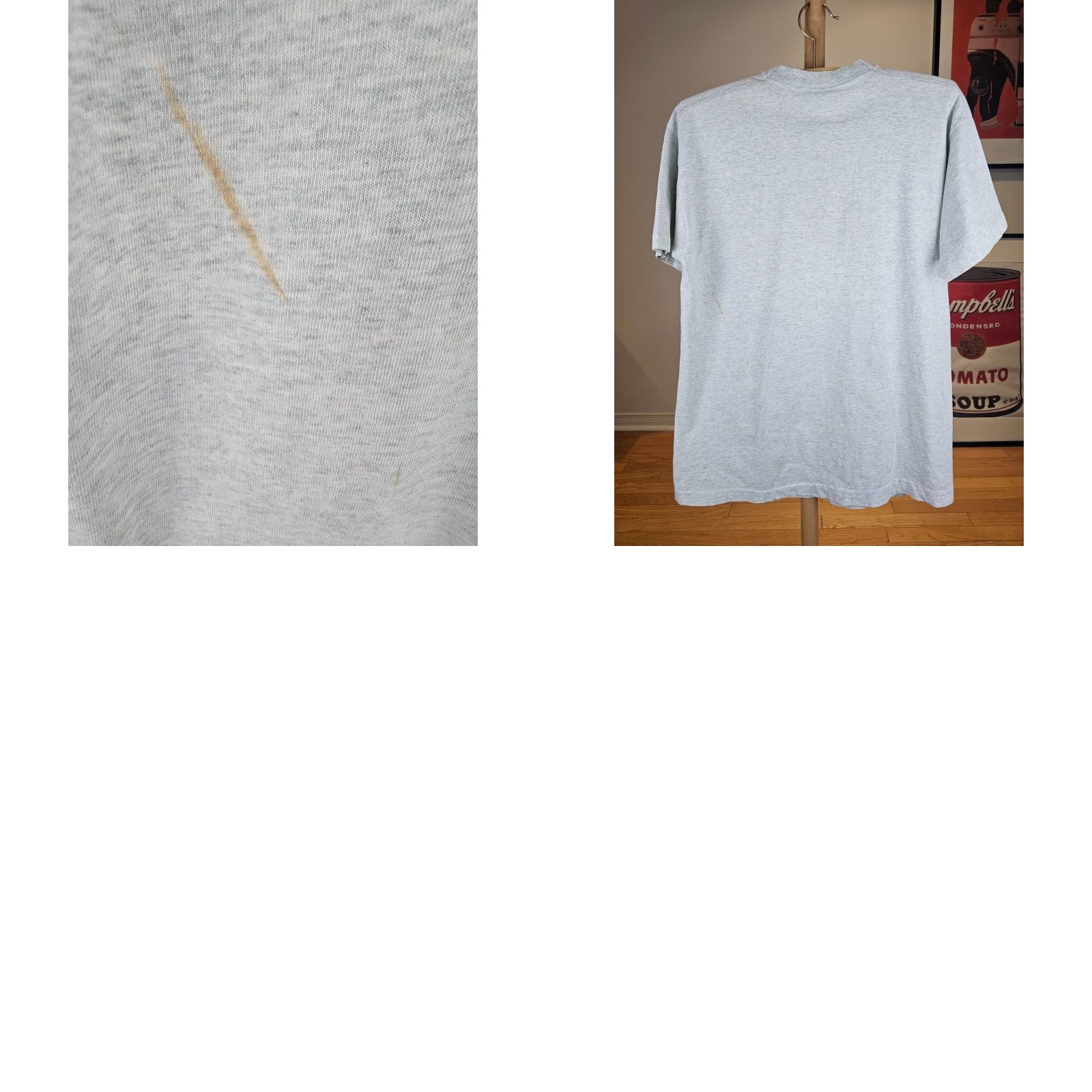 Disney VINTAGE Mickey Mouse DISNEY SINGLE STITCH GRAY COTTON T-SHIRT SZ LARGE Shirt Men Size L Gray Cotton Mickey Mouse Disney Crew Neck Short Sleeve 90s Size US L / EU 52-54 / 3 - 8 Thumbnail