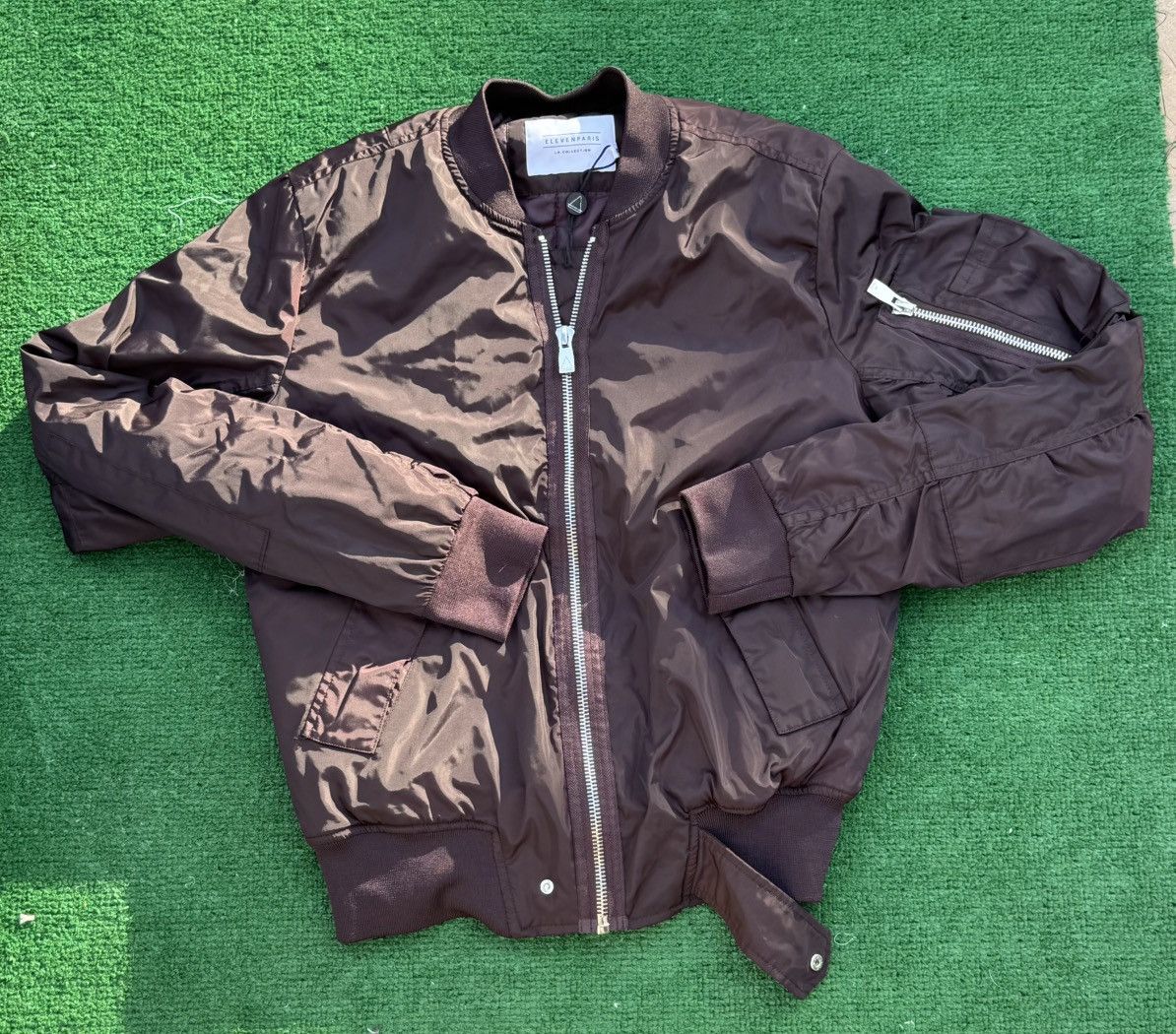 Eleven Paris Eleven Paris Brown Bomber Jacket Size US M / EU 48-50 / 2 - 1 Thumbnail