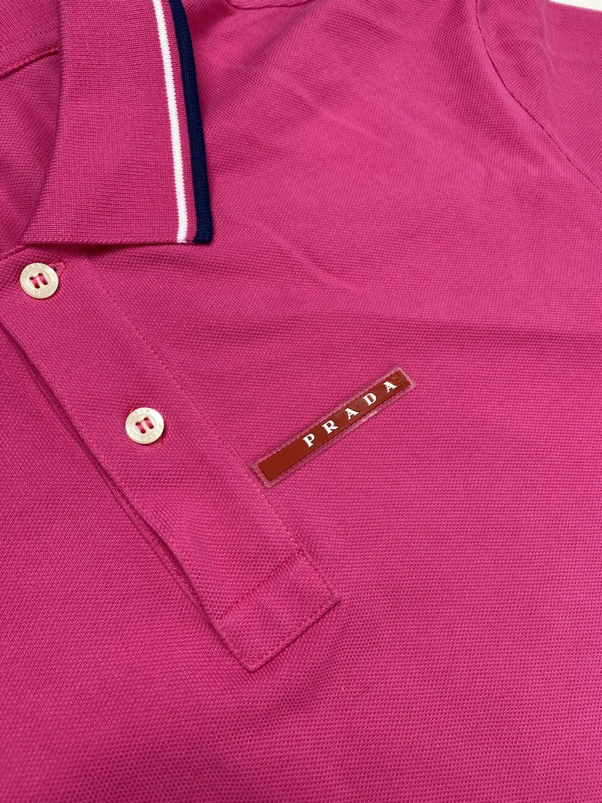 Prada Prada Pink Polo Size US L / EU 52-54 / 3 - 4 Thumbnail