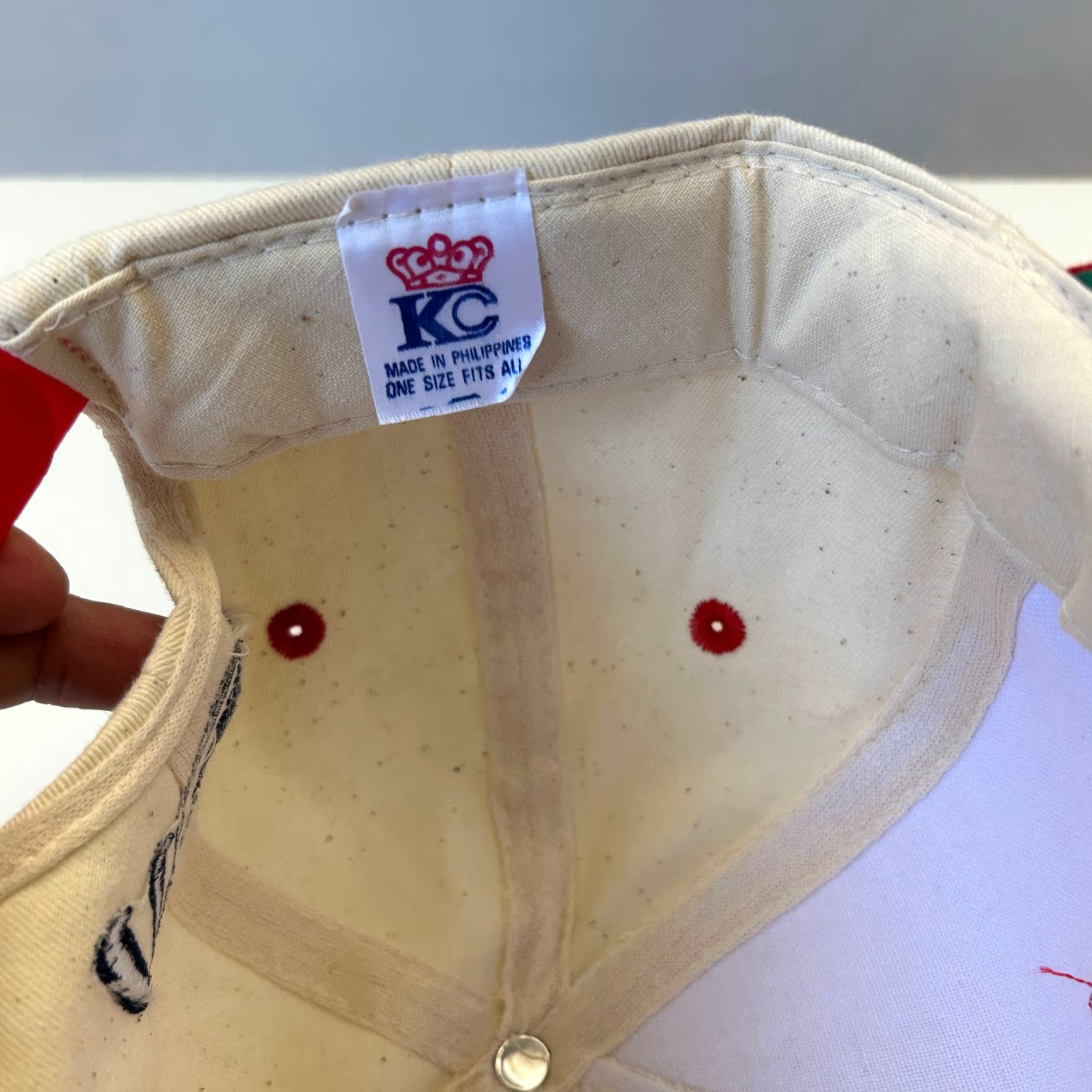 Vintage VINTAGE KC COLLECTIONS Monterey Chemical Company Snapback Hat Beige Twill Baseball Cap Unisex Adults One Size Men Women Hats Size ONE SIZE - 6 Thumbnail