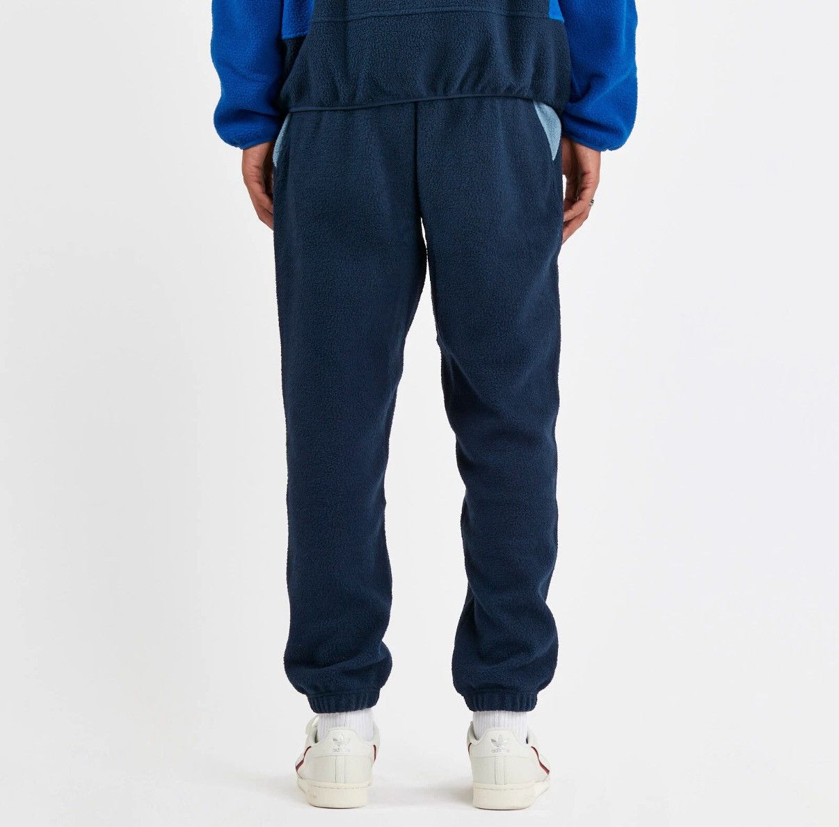 Adidas ADIDAS FLEECE SWEATPANTS MEN’S NAVY BLUE RARE Y2K PANTALONE Size US 35 - 5 Thumbnail