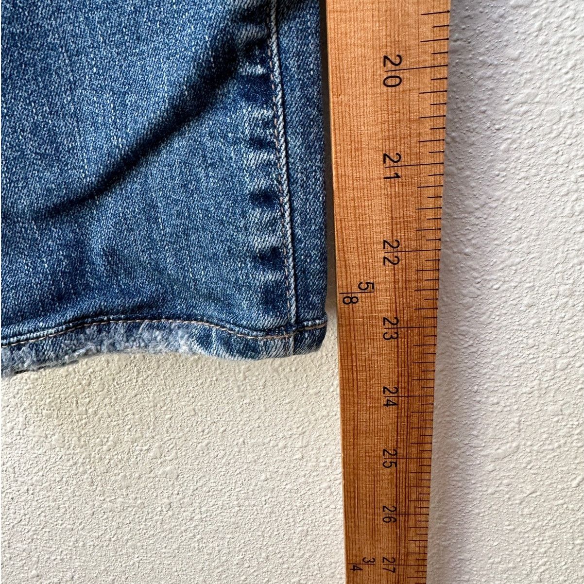 AG Adriano Goldschmied AG Prima ankle cigarette jeans medium wash 31 Japanese denim Size 31" - 13 Thumbnail