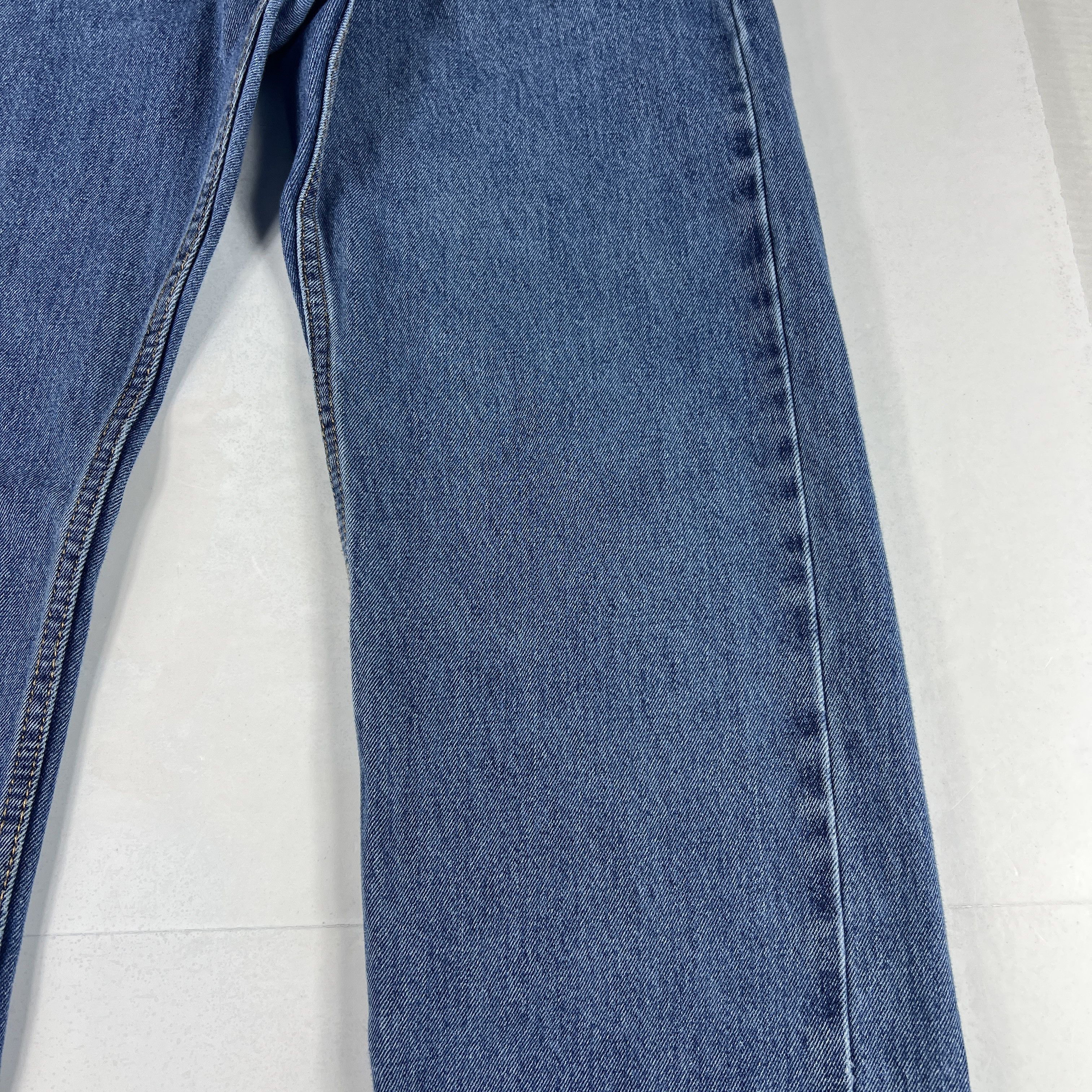 Levi's Levi's Jeans 505 Straight Leg Blue Faded Cotton Denim Size US 34 / EU 50 - 5 Thumbnail