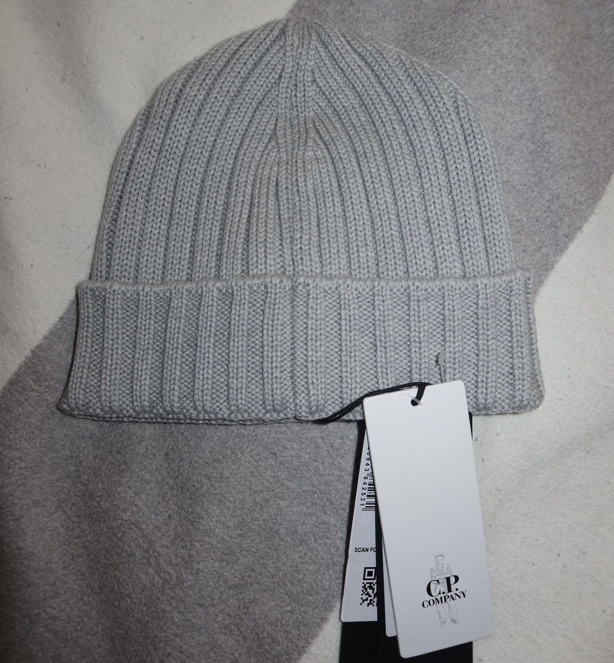 C.P. Company C. P. Company Grey beanie hat men Size ONE SIZE - 2 Thumbnail