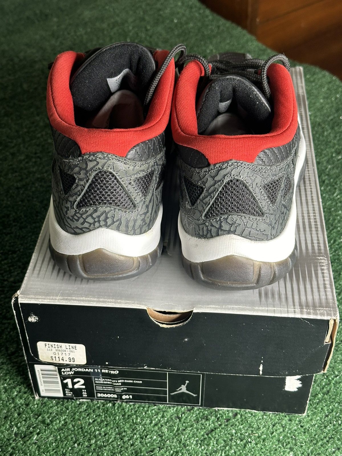 Jordan Brand Jordan 11 “bred” ‘02 men’s size 12 Size US 12 / EU 45 - 5 Thumbnail