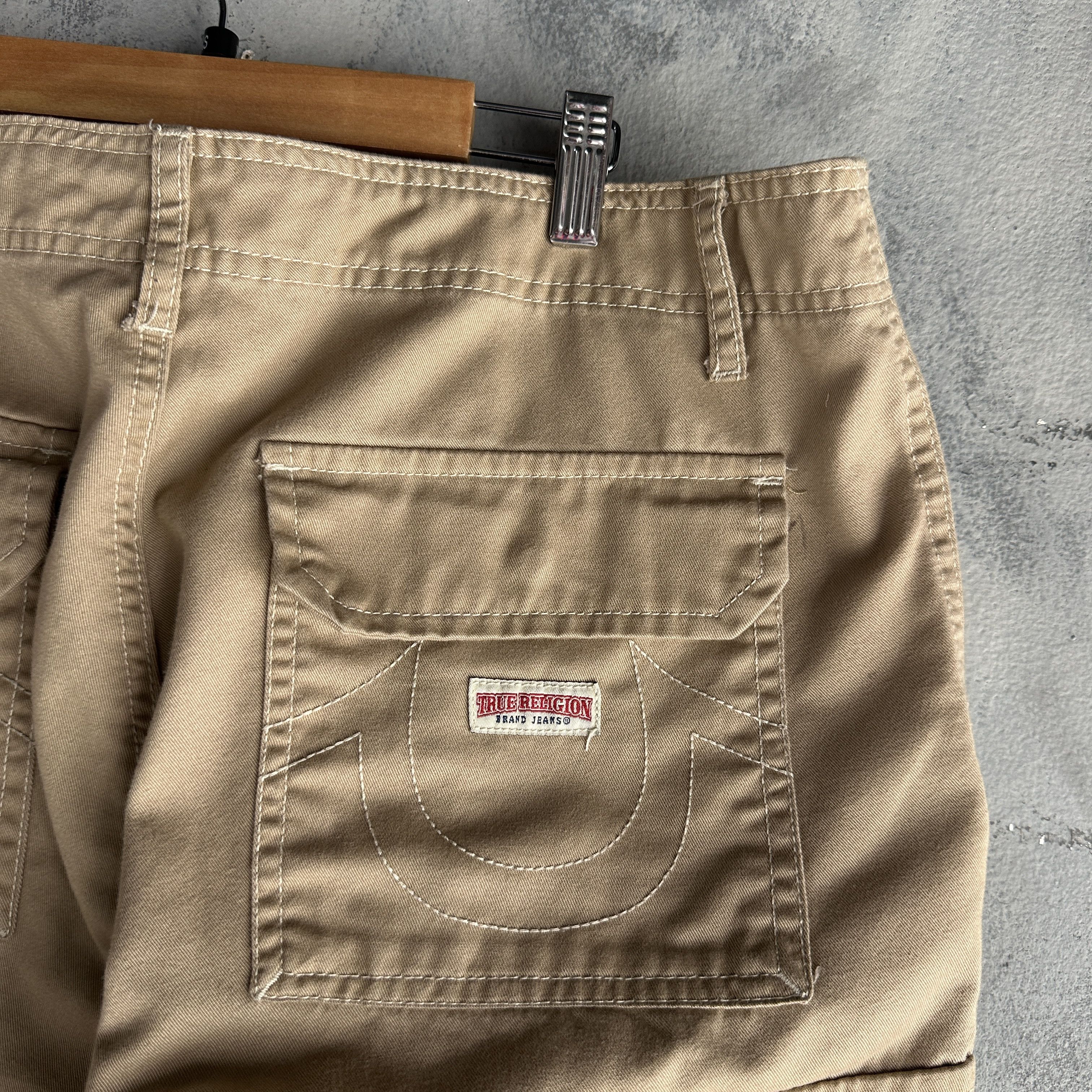 True Religion True Religion Brand Jeans Men's Baggy Cargo Pants Size US 32 / EU 48 - 3 Thumbnail