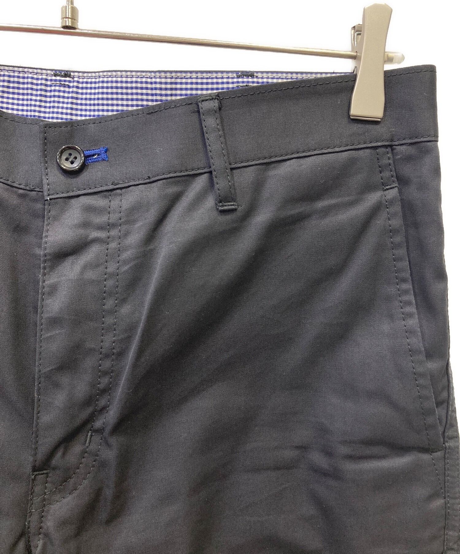 Comme des Garcons Homme Blue Contrast Stitch Pants Size US 34 / EU 50 - 3 Thumbnail
