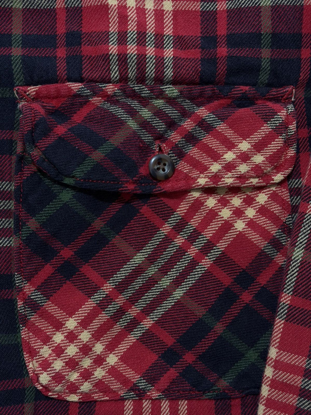 J.Crew J.Crew Shirt Men Plaid Flannel Button Down Oarsman Vintage Size US M / EU 48-50 / 2 - 3 Thumbnail