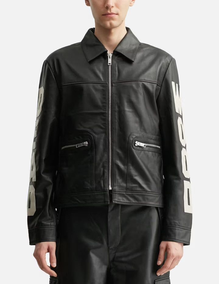 Deadwood !DS! AW23 Deadwood Gibbs Black Leather Jacket Size US M / EU 48-50 / 2 - 1 Thumbnail