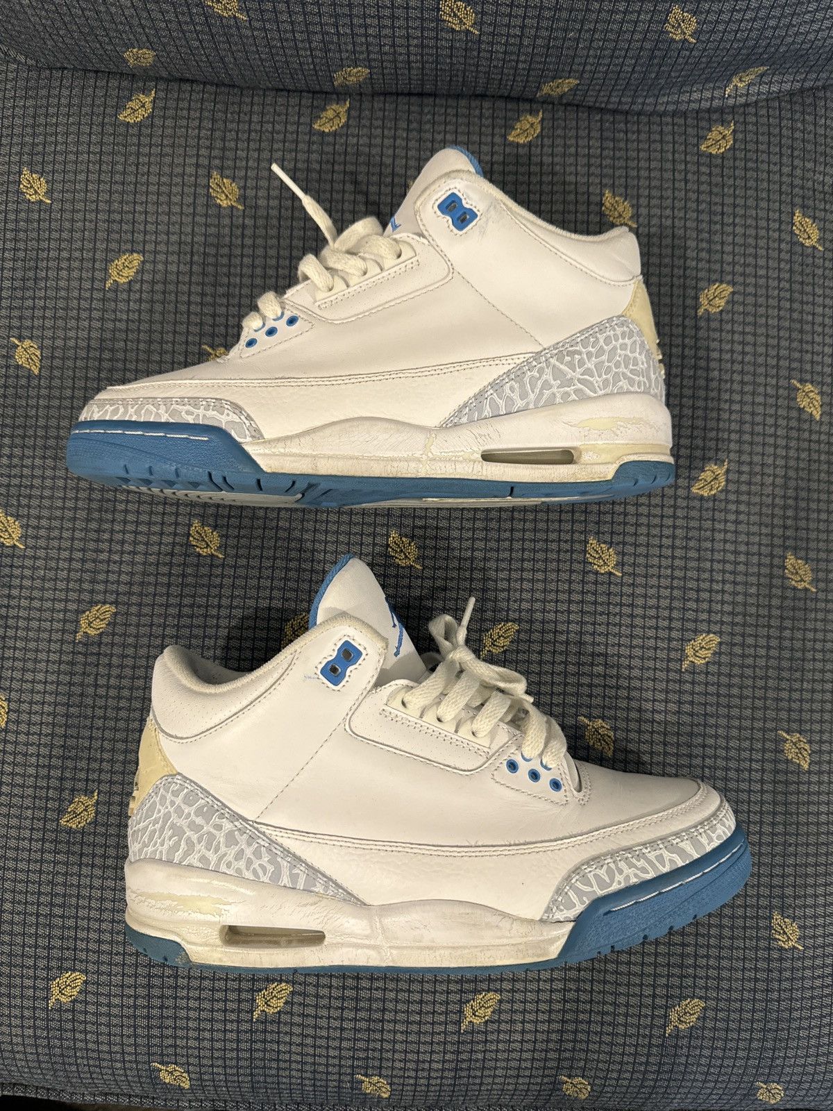 Jordan Brand Jordan 3 Harbor Blue Womens Size US 9.5 / EU 42-43 - 1 Thumbnail