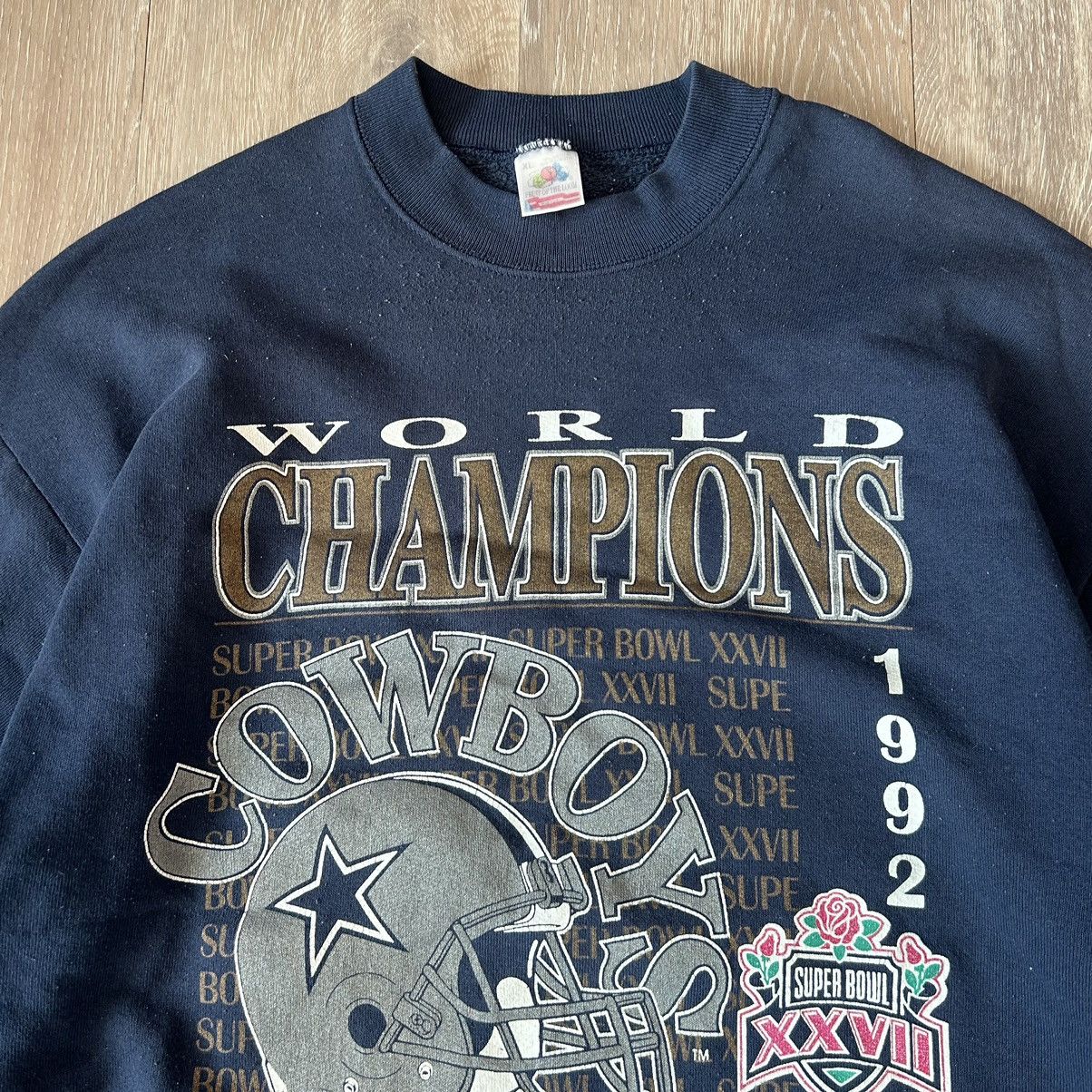 NFL × Vintage Vintage Dallas Cowboys Crewneck Size US L / EU 52-54 / 3 - 3 Thumbnail