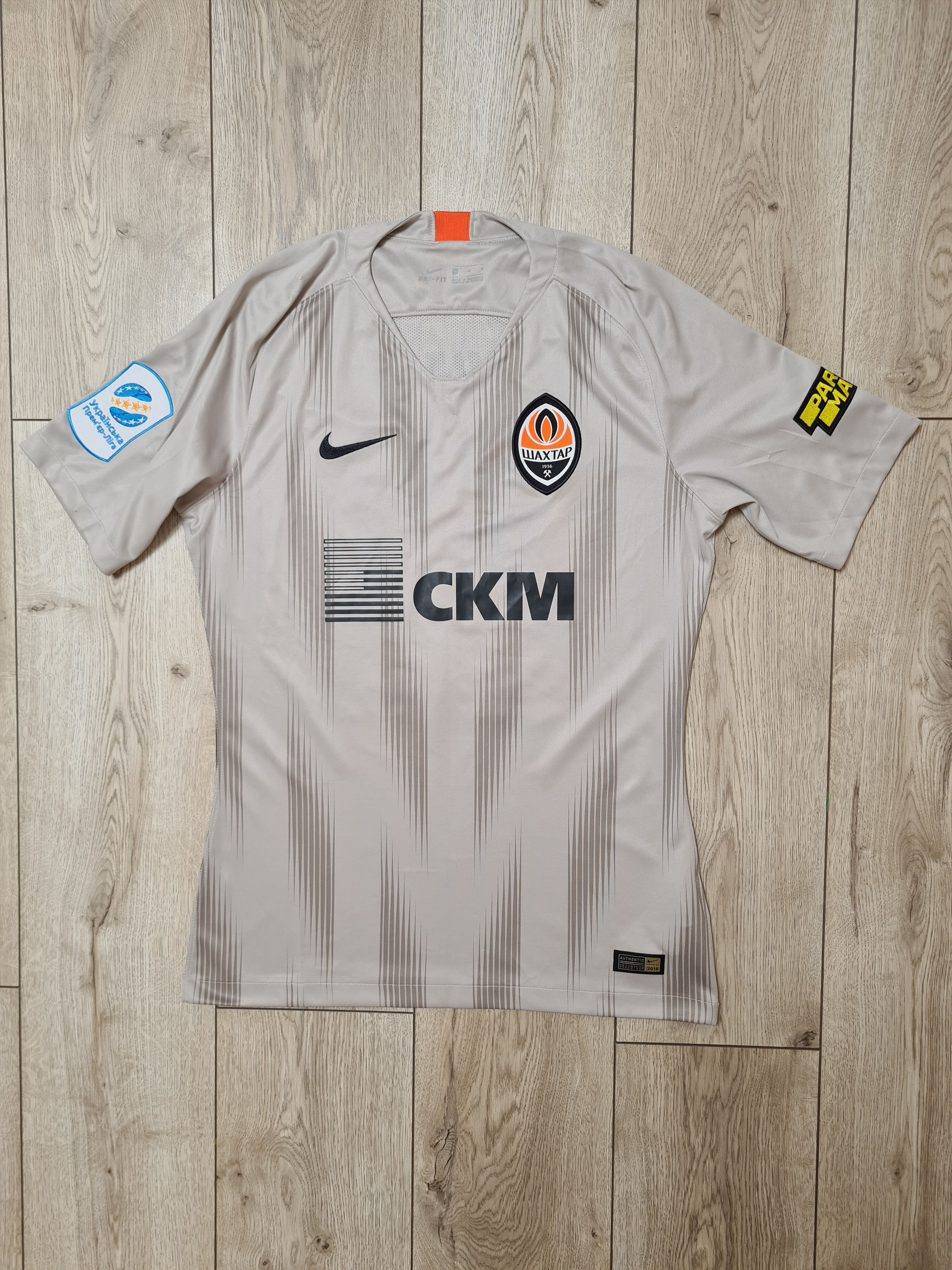 Nike SHAKHTAR DONETSK 2018 2020 MARLOS MATCH WORN FOOTBALL SHIRT Size US M / EU 48-50 / 2 - 2 Thumbnail