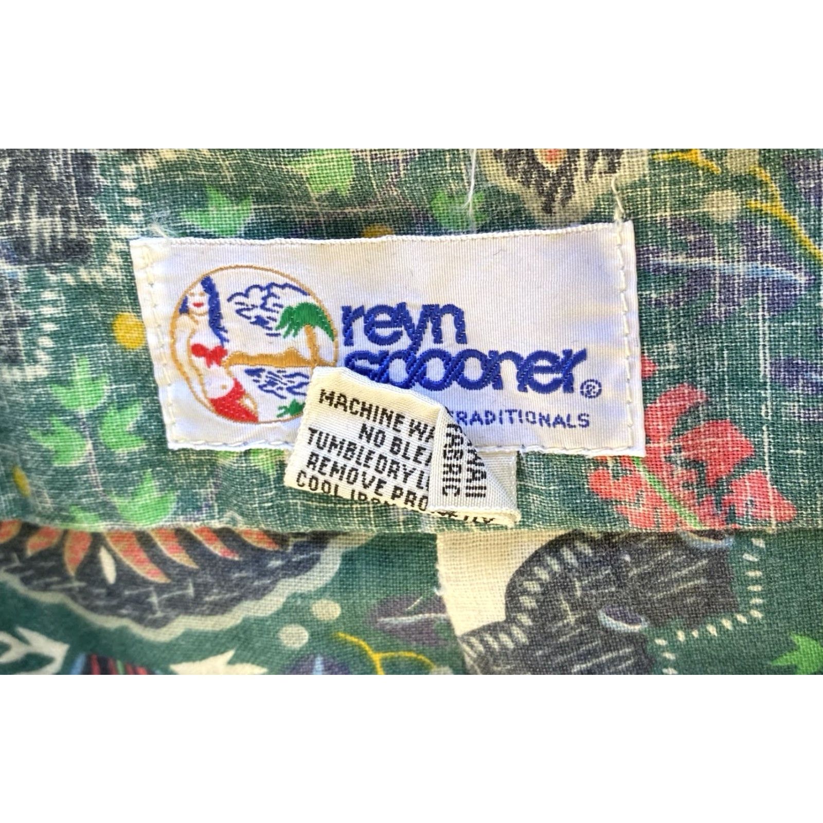 Reyn Spooner Reyn Spooner Button-Up Shirt Duck Bird M Multicolor Short Sleeve Polo/Casual Pullover Tailored In Hawaii Man Size M Size US M / EU 48-50 / 2 - 7 Thumbnail
