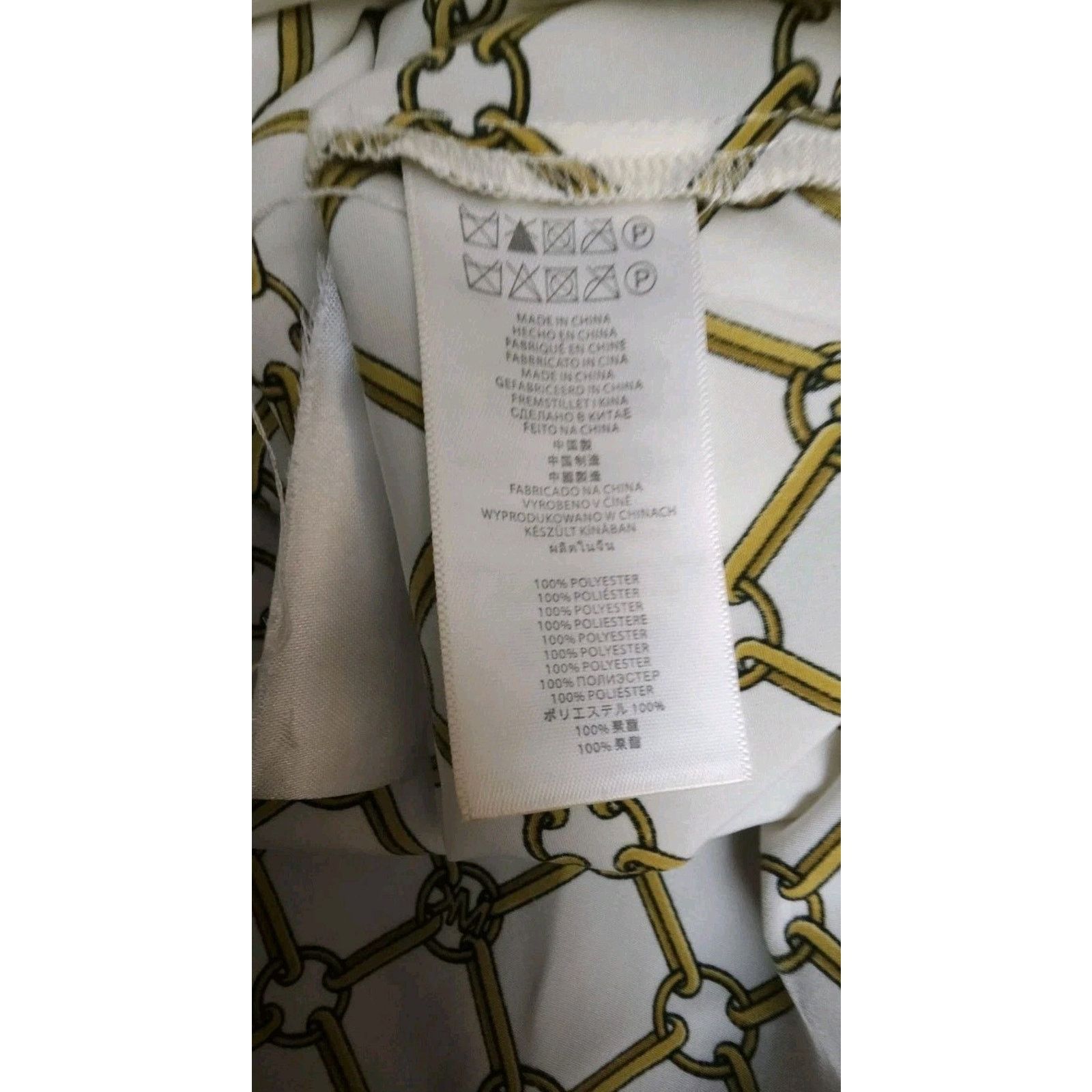 Michael Kors Michael Kors Womens Gold Button Dress Size Medium. MSRP $155 Size M / US 6-8 / IT 42-44 - 8 Thumbnail
