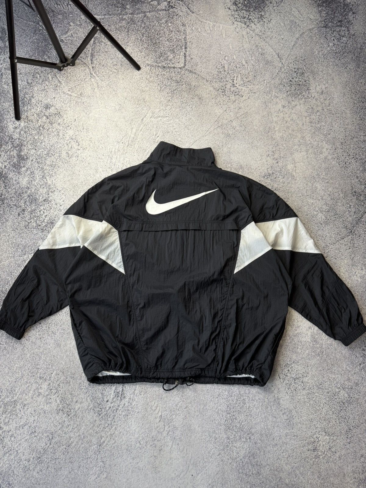 Nike Vintage Nike Track Big Logo Jacket Streetwear USA Size US XL / EU 56 / 4 - 19 Thumbnail