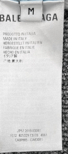 Balenciaga Balenciaga Stretch Knit Top K12 Size US M / EU 48-50 / 2 - 6 Thumbnail