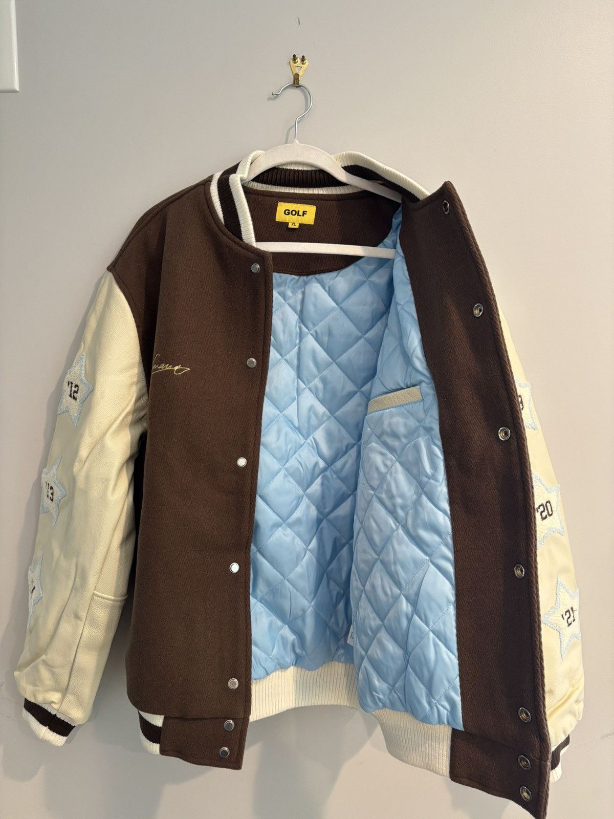 Golf Wang Championship Letterman Jacket by Golf Wang Size US XL / EU 56 / 4 - 4 Thumbnail