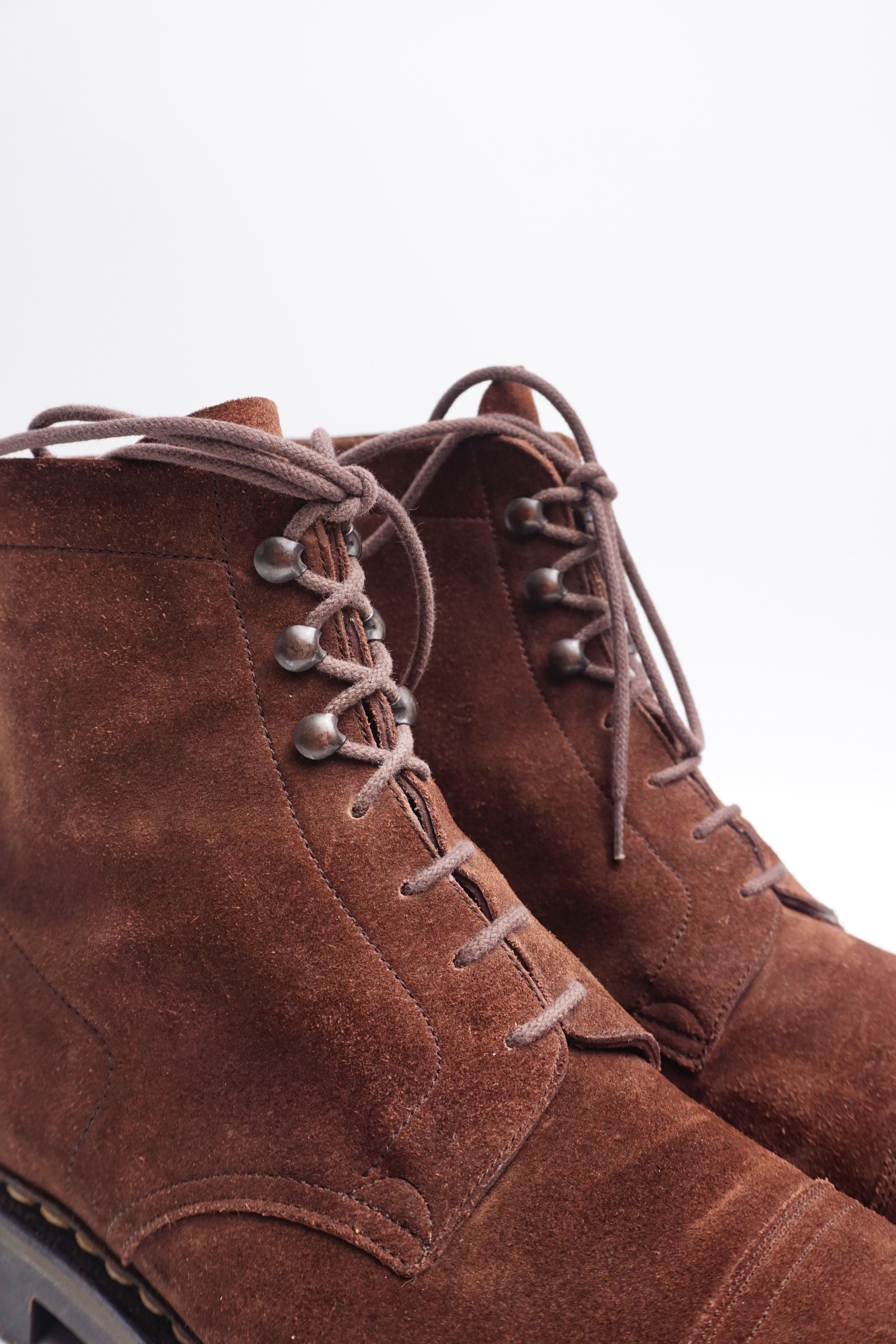 John Lobb John Lobb ( 2000s ) – Barrow – Brown Suede (Cottage Line) Size US 11 / EU 44 - 7 Thumbnail