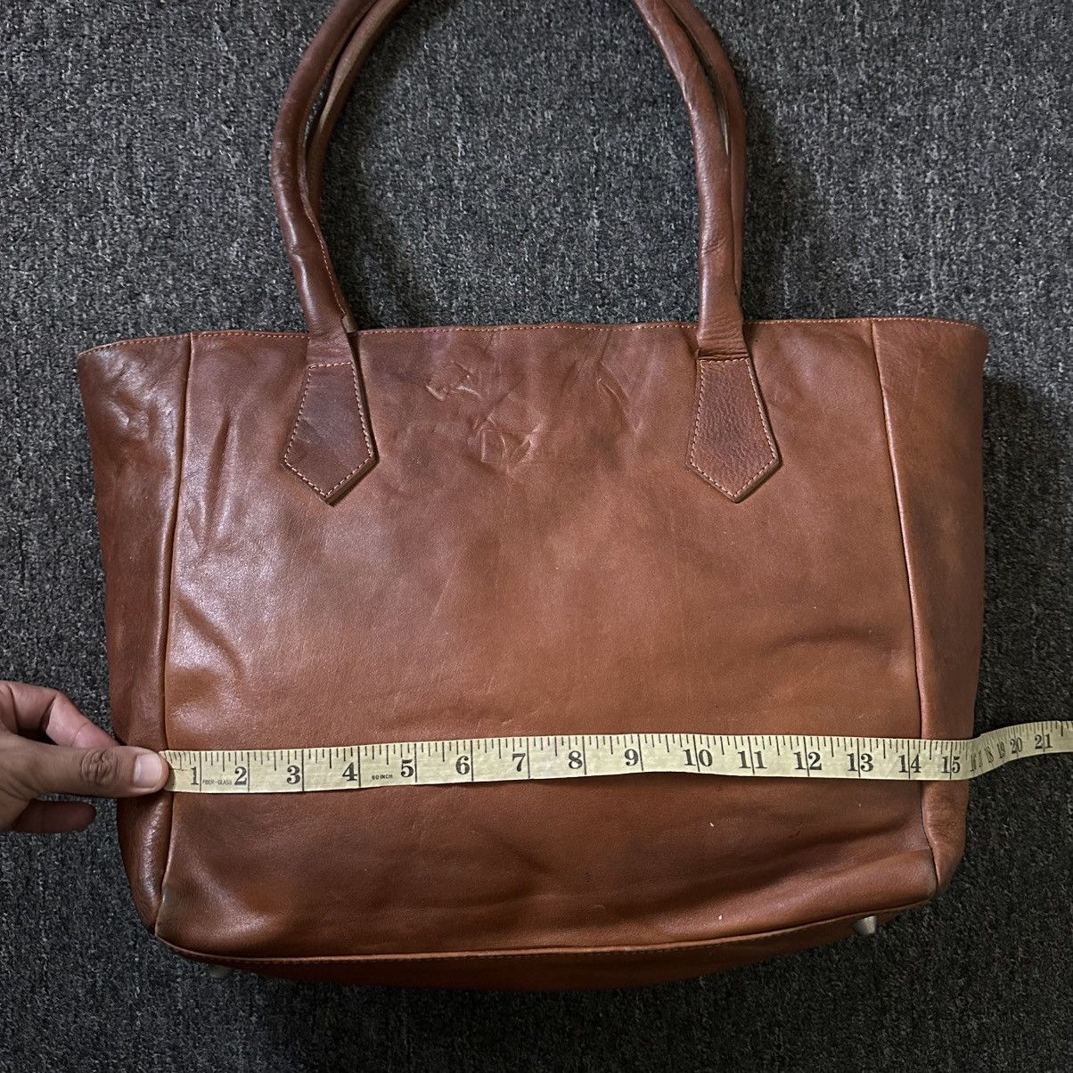 Genuine Leather FULL LEATHER PATINA TOTE BAG Size ONE SIZE - 12 Thumbnail