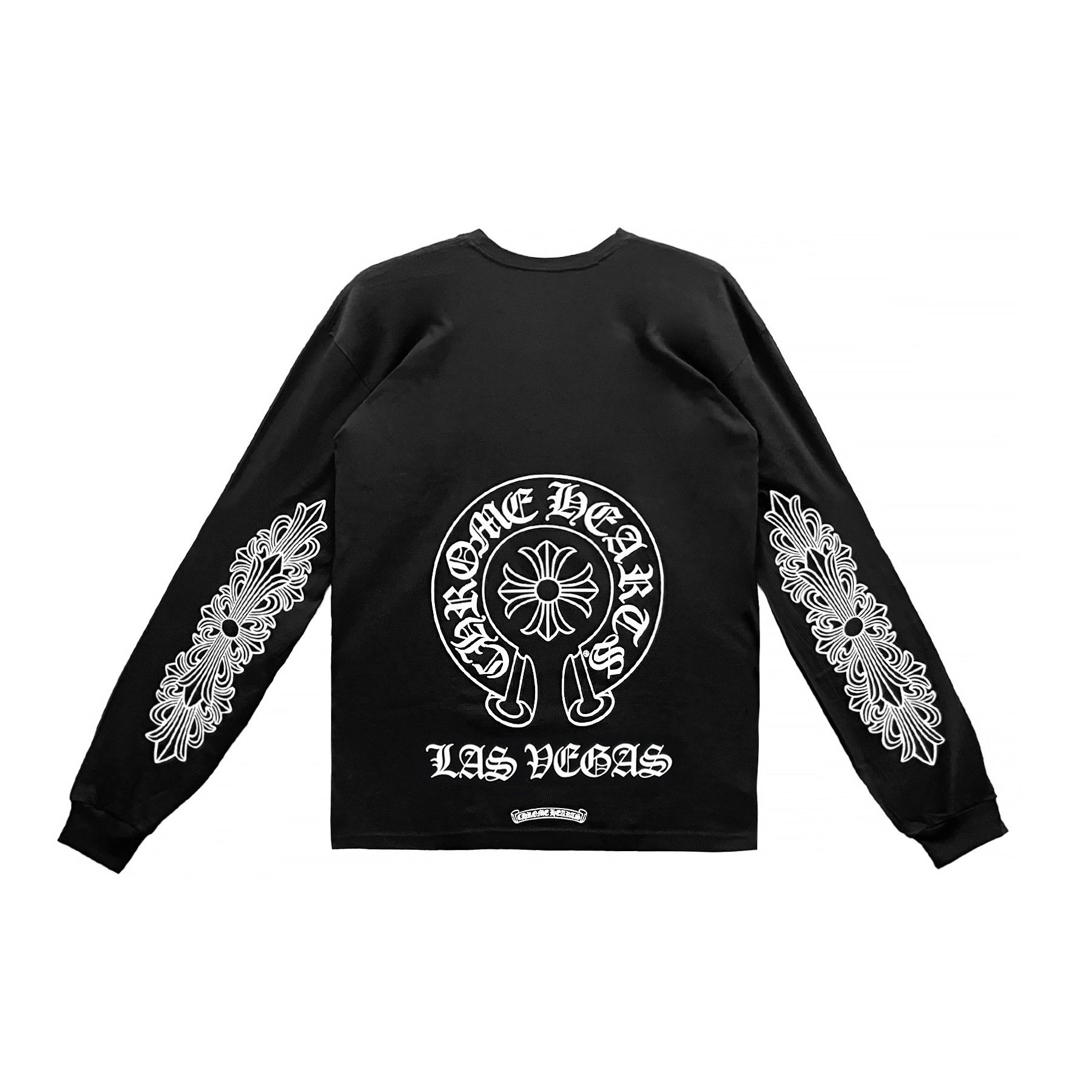 Chrome Hearts Chrome Hearts Horseshoe Logo Las Vegas Long Sleeve Tee Size US L / EU 52-54 / 3 - 1 Thumbnail