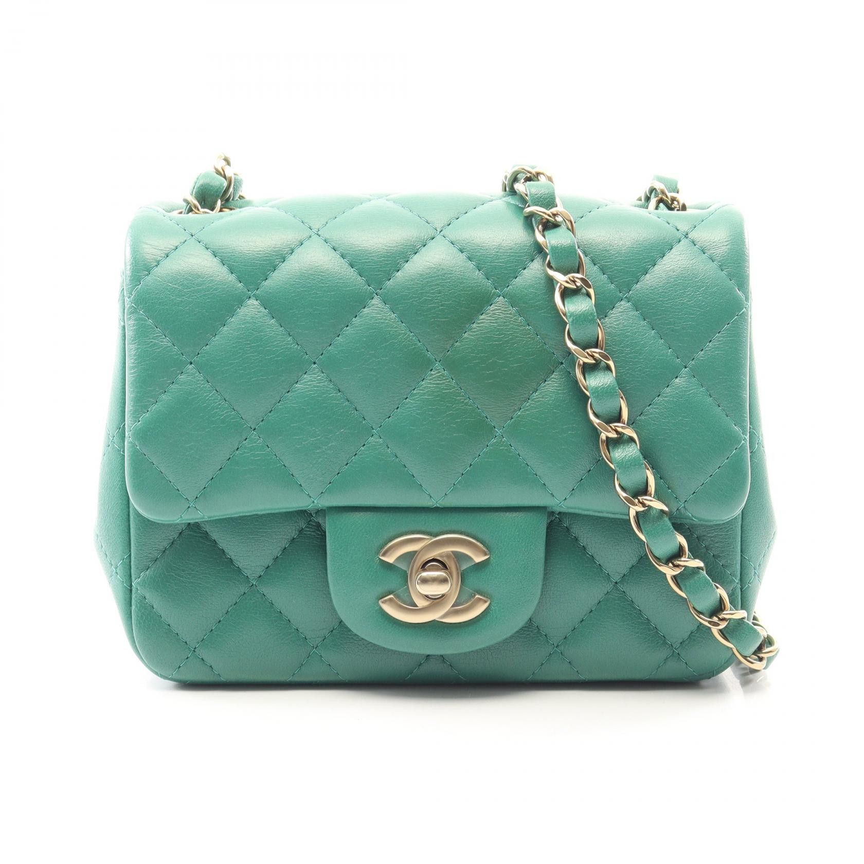 Chanel Chanel Chanel Mini Matelasse Lambskin Shoulder Bag Leather Shoulder Bag DUTY FREE for USA Size ONE SIZE - 1 Thumbnail