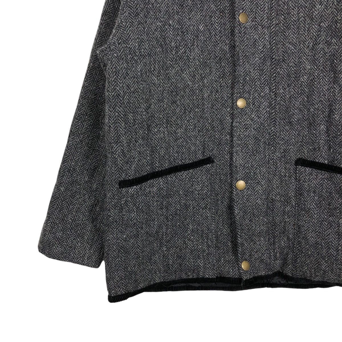 Harris Tweed 📌Vintage Chore Wool Jacket Quilted Peregrine Harris Tweed Size US L / EU 52-54 / 3 - 5 Thumbnail