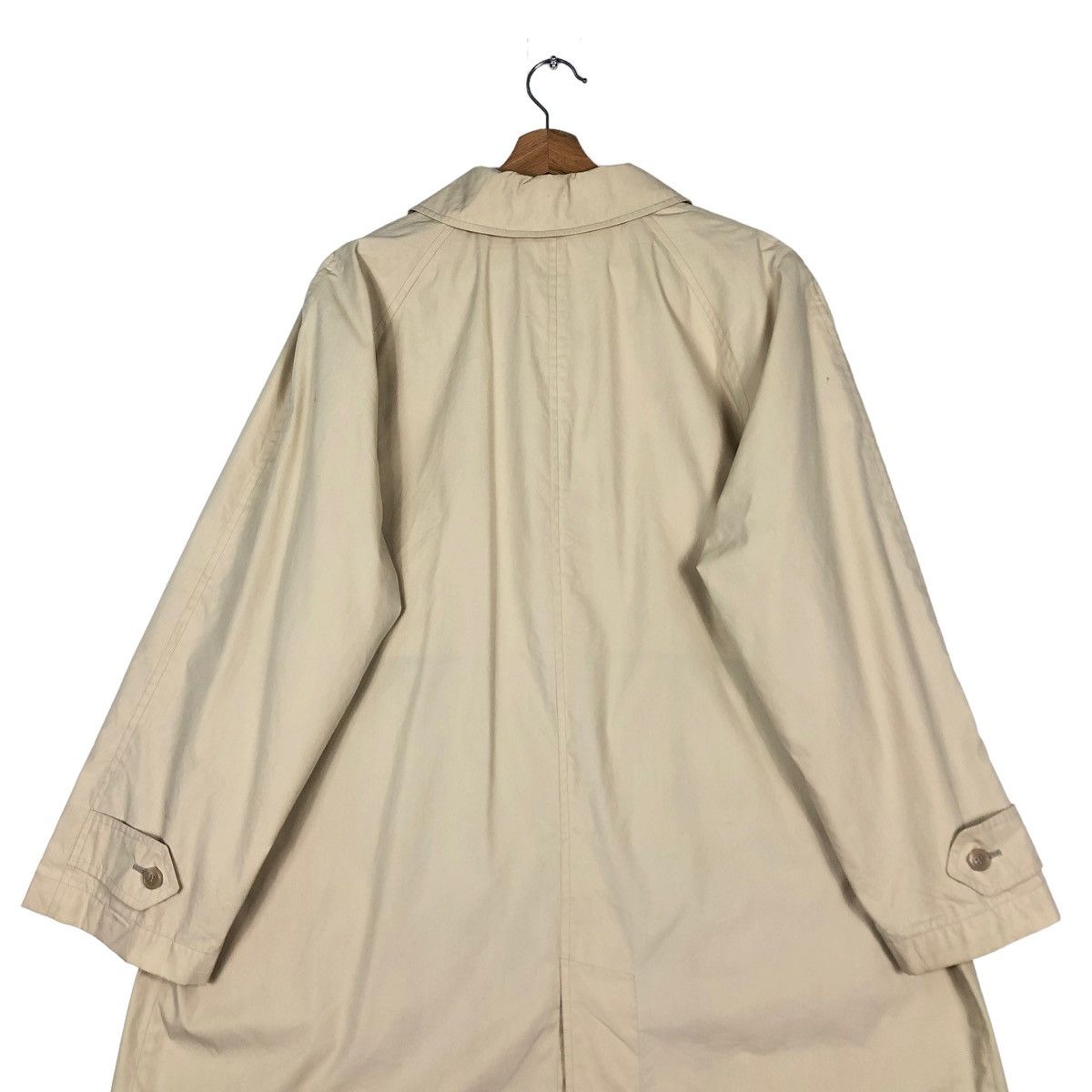 Bally × Designer 🔥VINTAGE LONG JACKET BALLY MADE IN ITALY DOUBLE COLLAR Size US M / EU 48-50 / 2 - 10 Thumbnail